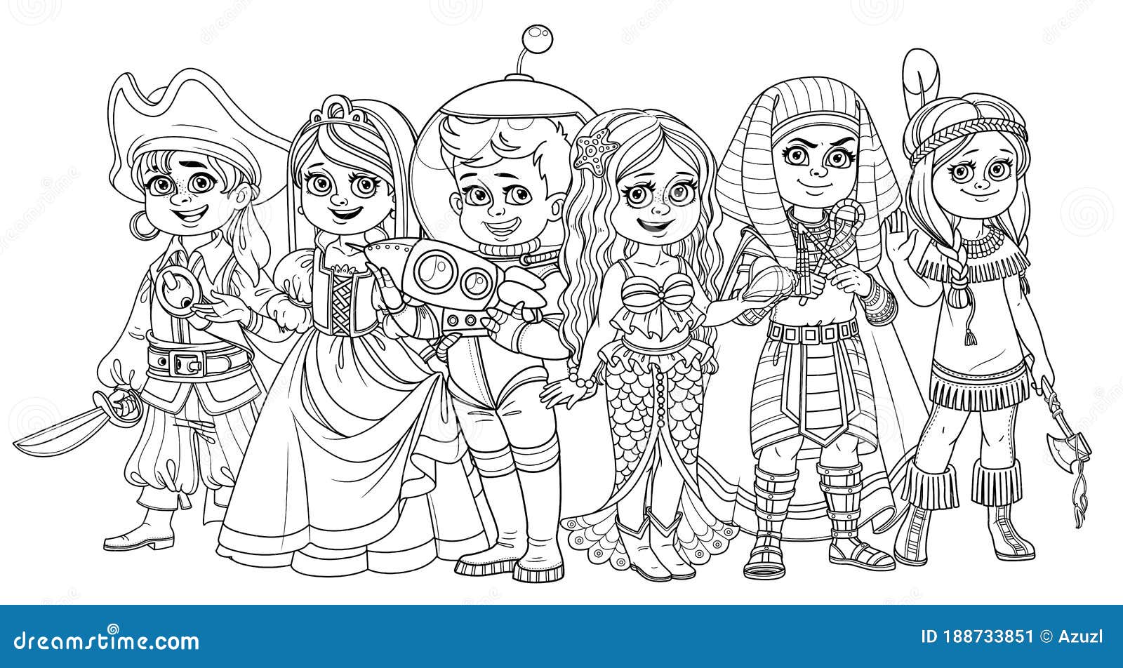 Desenho de Princesa camponesa para colorir