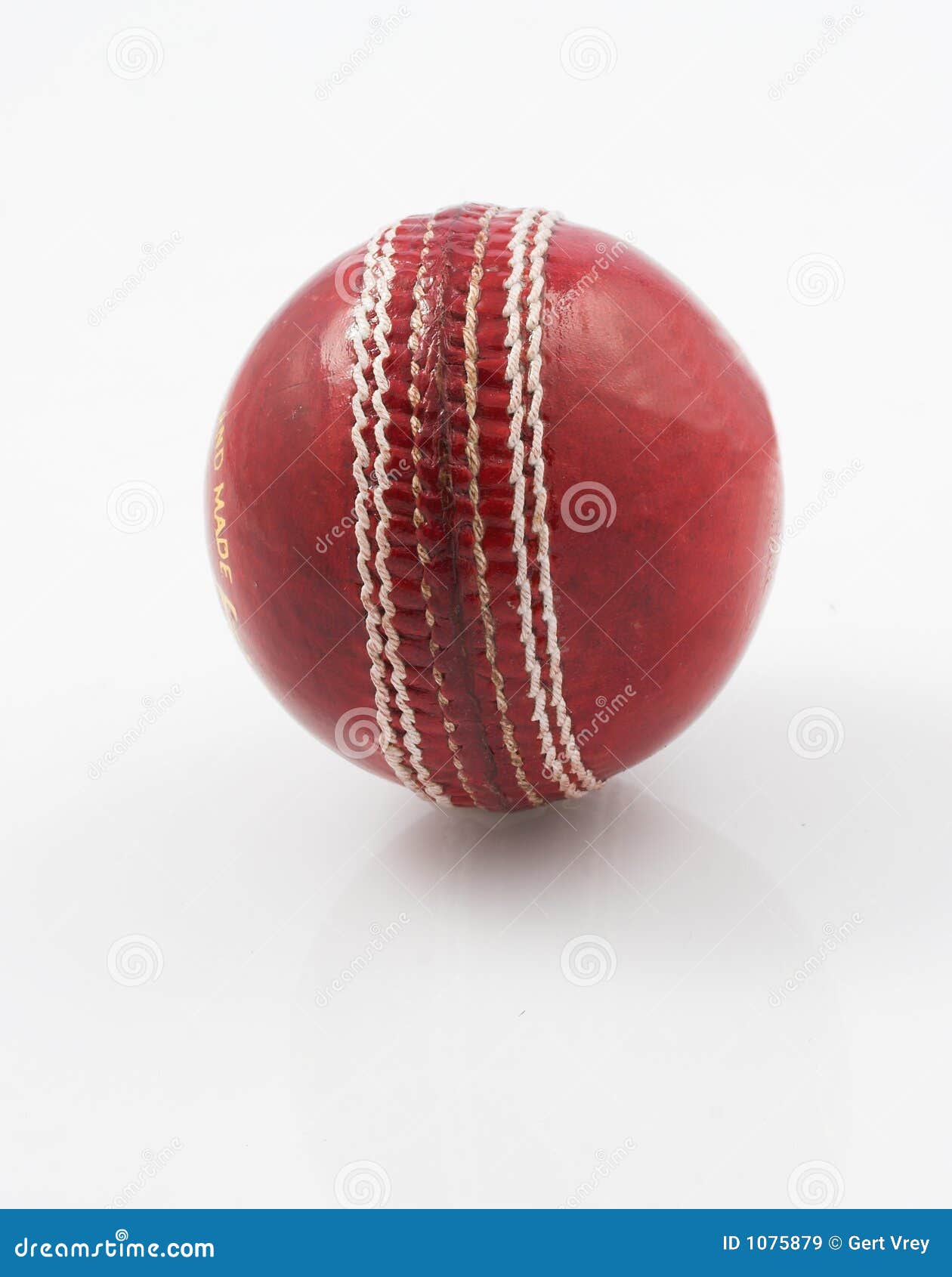Cricket ball stock image. Image of sewed, play, material 1075879