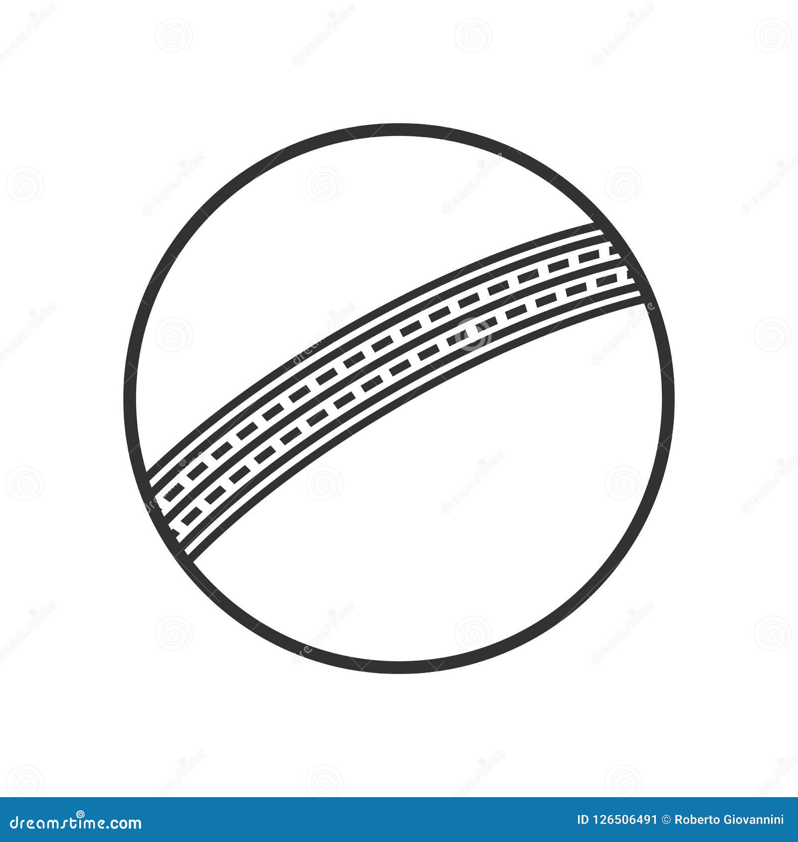 Although generally oval in shape, there is a wide variety within this: Cricket Ball Drawing - Cricket Ball Outline Flat Icon On White Stock Vector ...