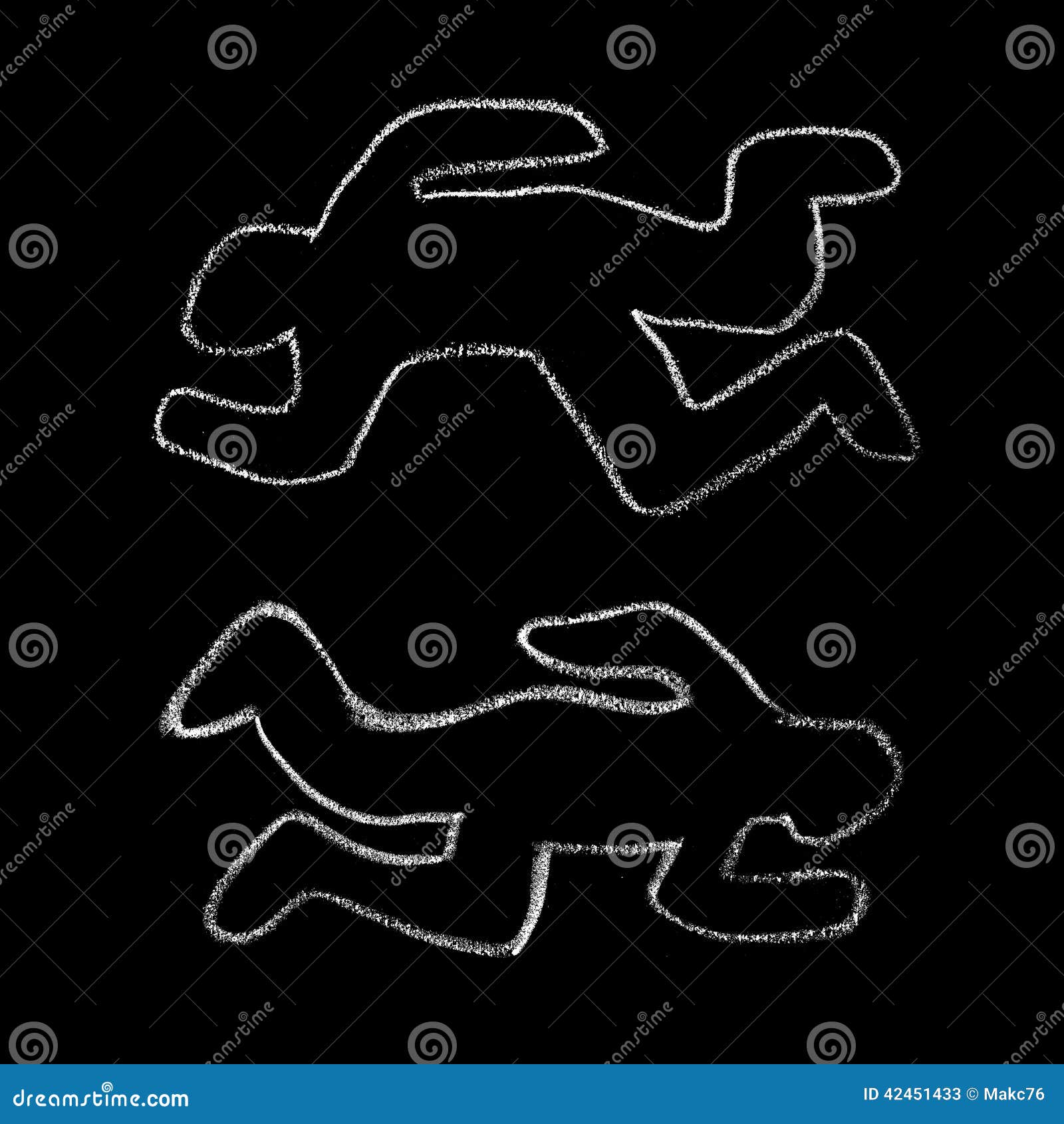 Crime Scene stock illustration. Illustration of unrecognizable - 42451433