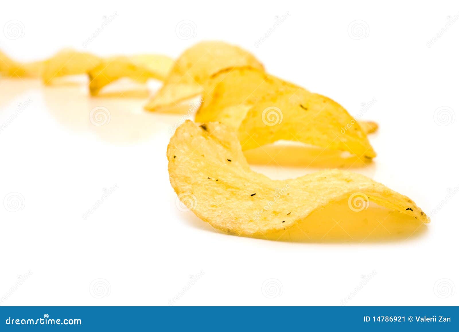 Crisp fried chips stock image. Image of crispy, salted 14786921