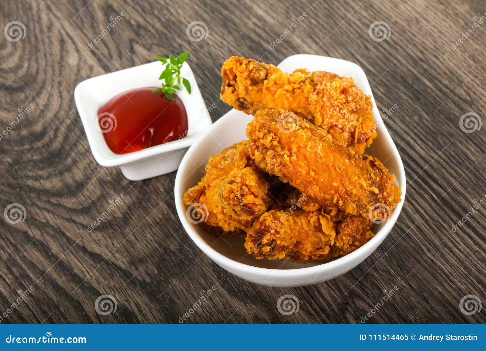 Crispy chicken wings stock image. Image of fried, fast 111514465