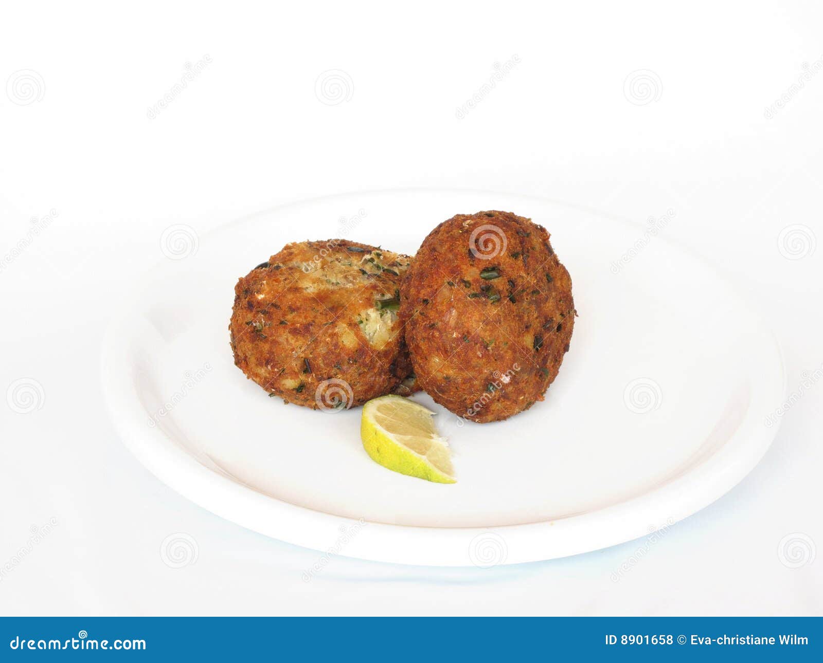Crispy fish cakes serving stock photo. Image of fried 8901658