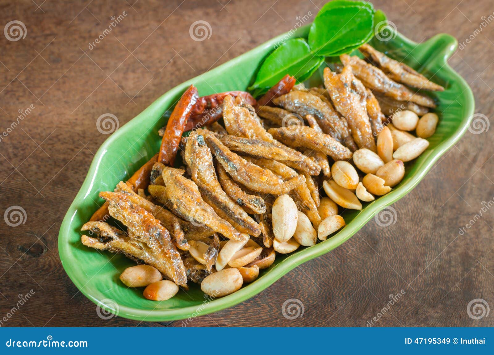 Crispy Fried Anchovies Fish Stock Image Image of health, calcium