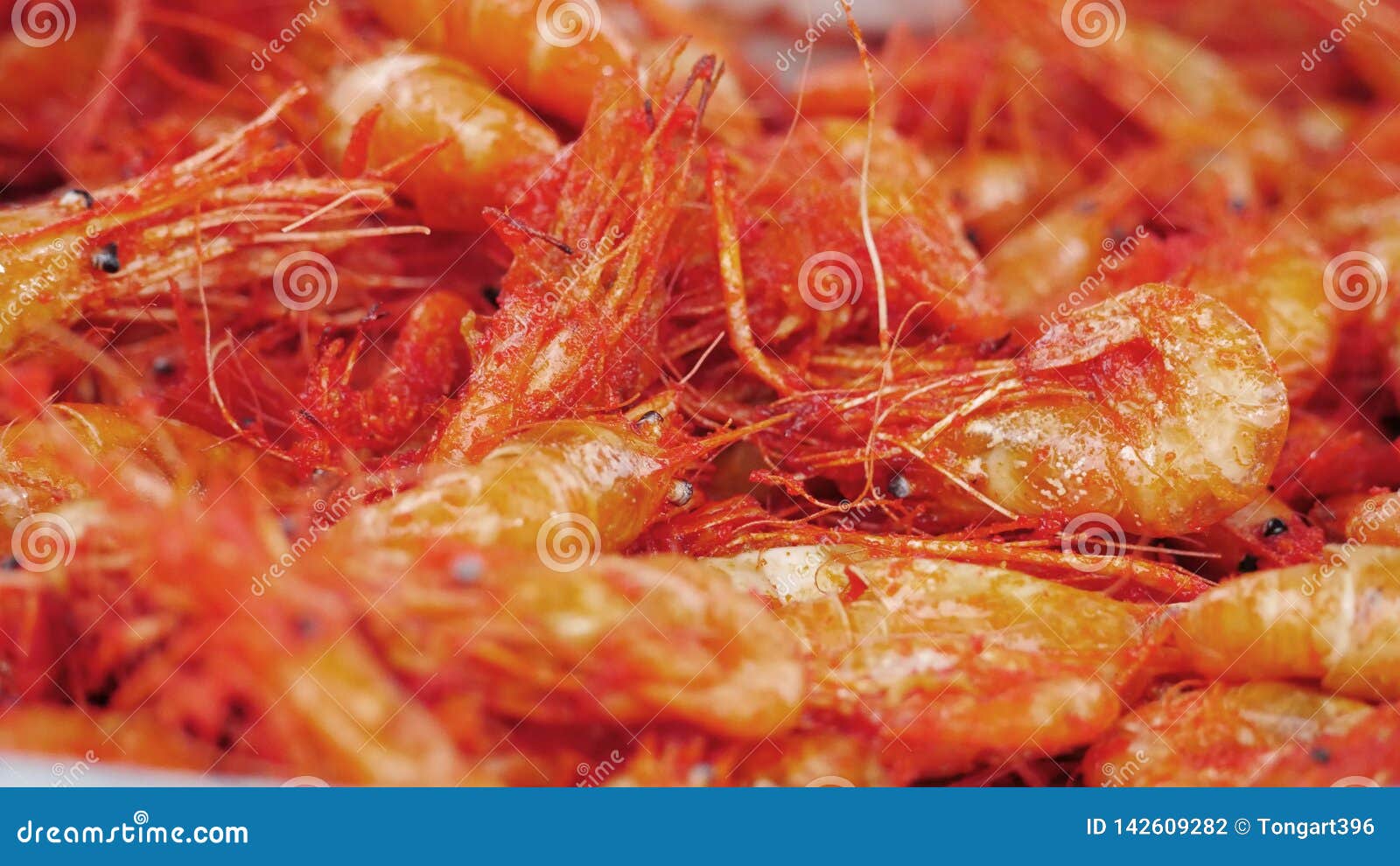 Crispy shrimp stock photo. Image of color, abstract 142609282