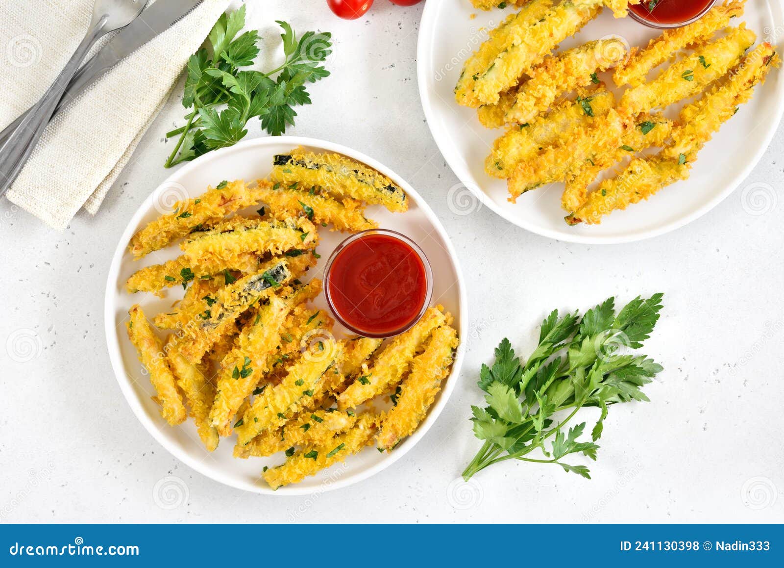 Crispy Fried Zucchini Sticks Stock Photo Image of eating, cheese