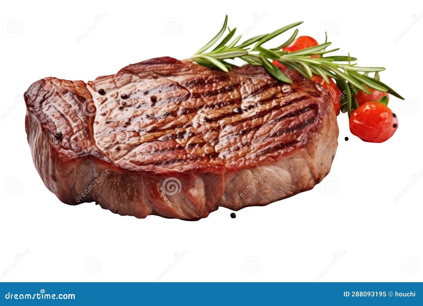 Crispy Meat Filet Medallion. Transparent PNG File. Stock Image 