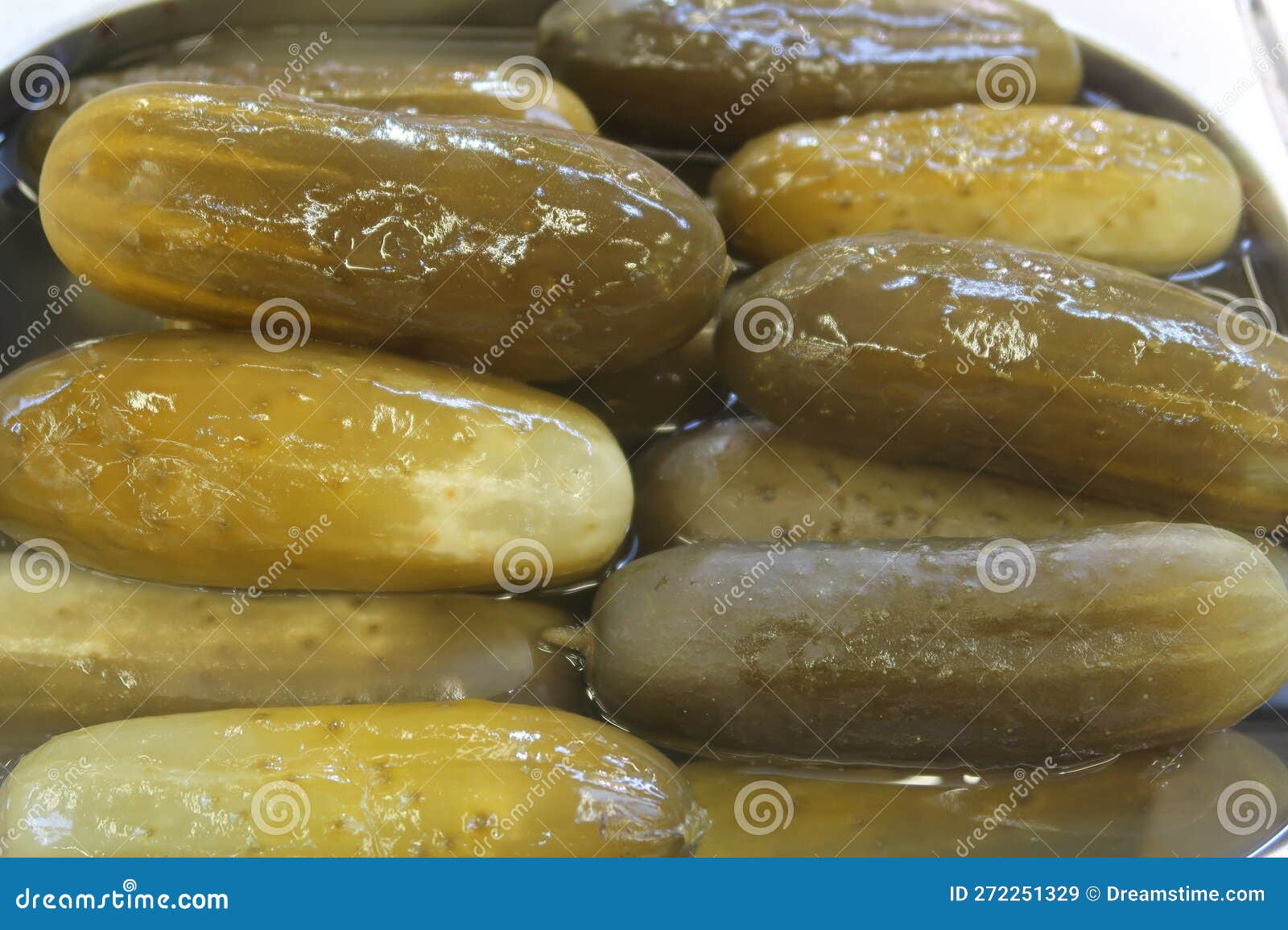 Crispy Pickles and Proper Nutrition, Snack. Stock Image Image of home