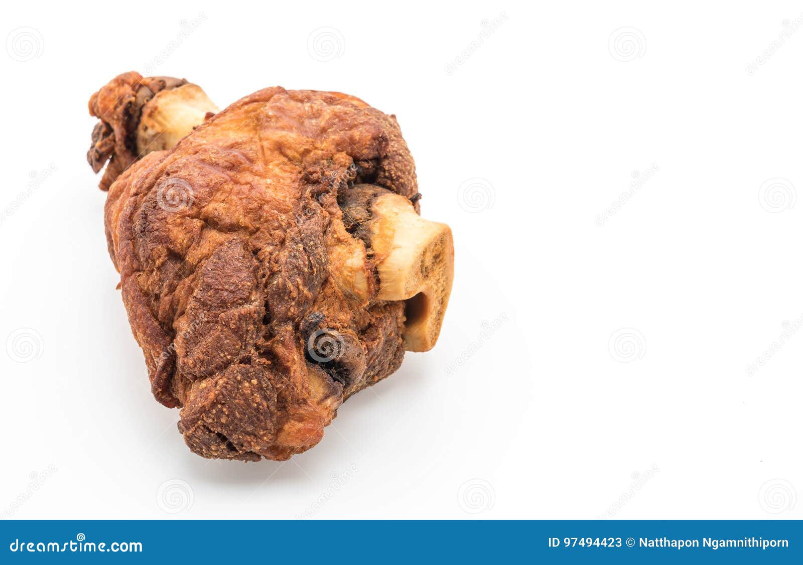 Crispy Pork Knuckle or German Pork Hocks Stock Image Image of sauce