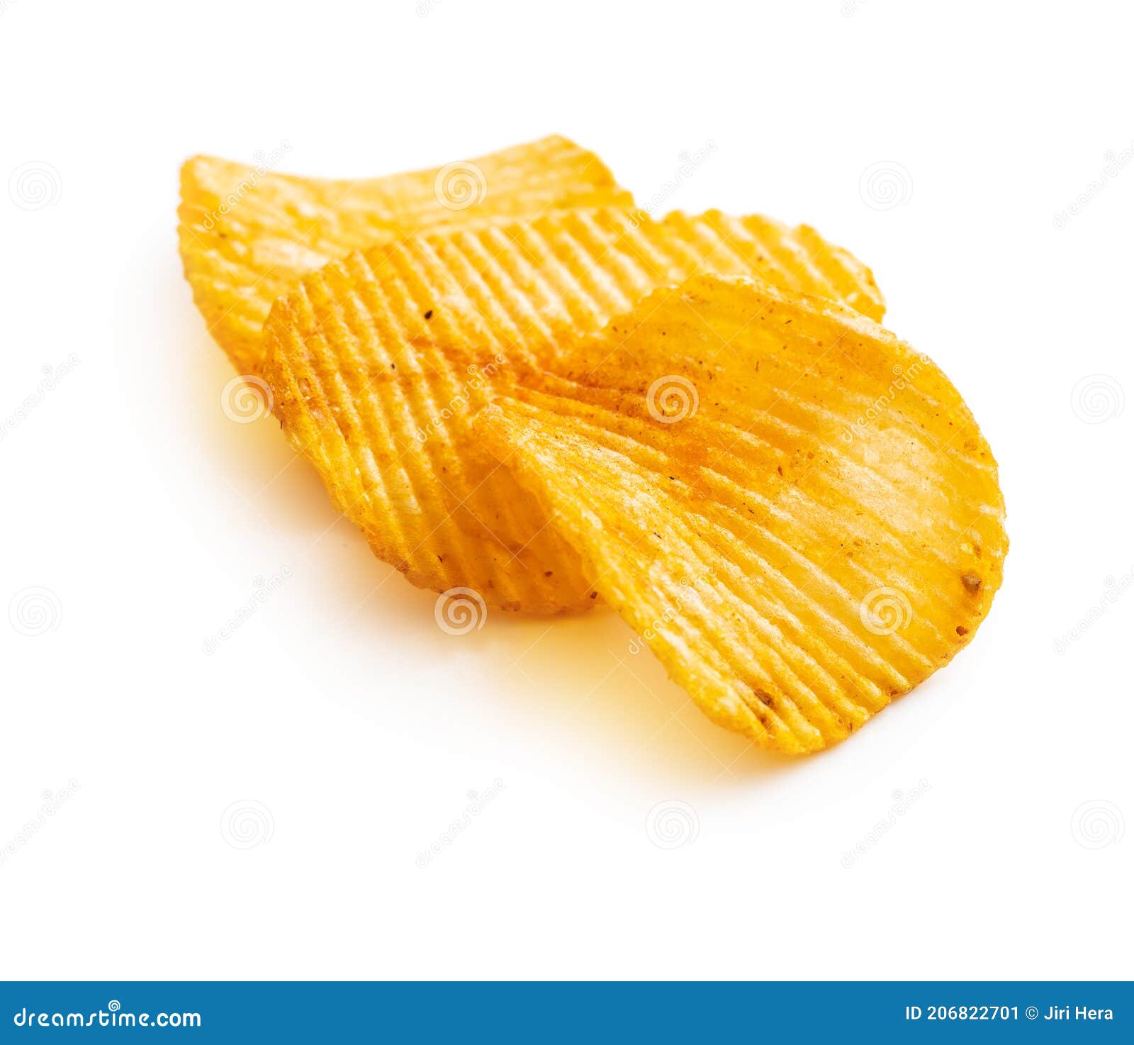 Crispy potato chips stock image. Image of fried, fattening 206822701