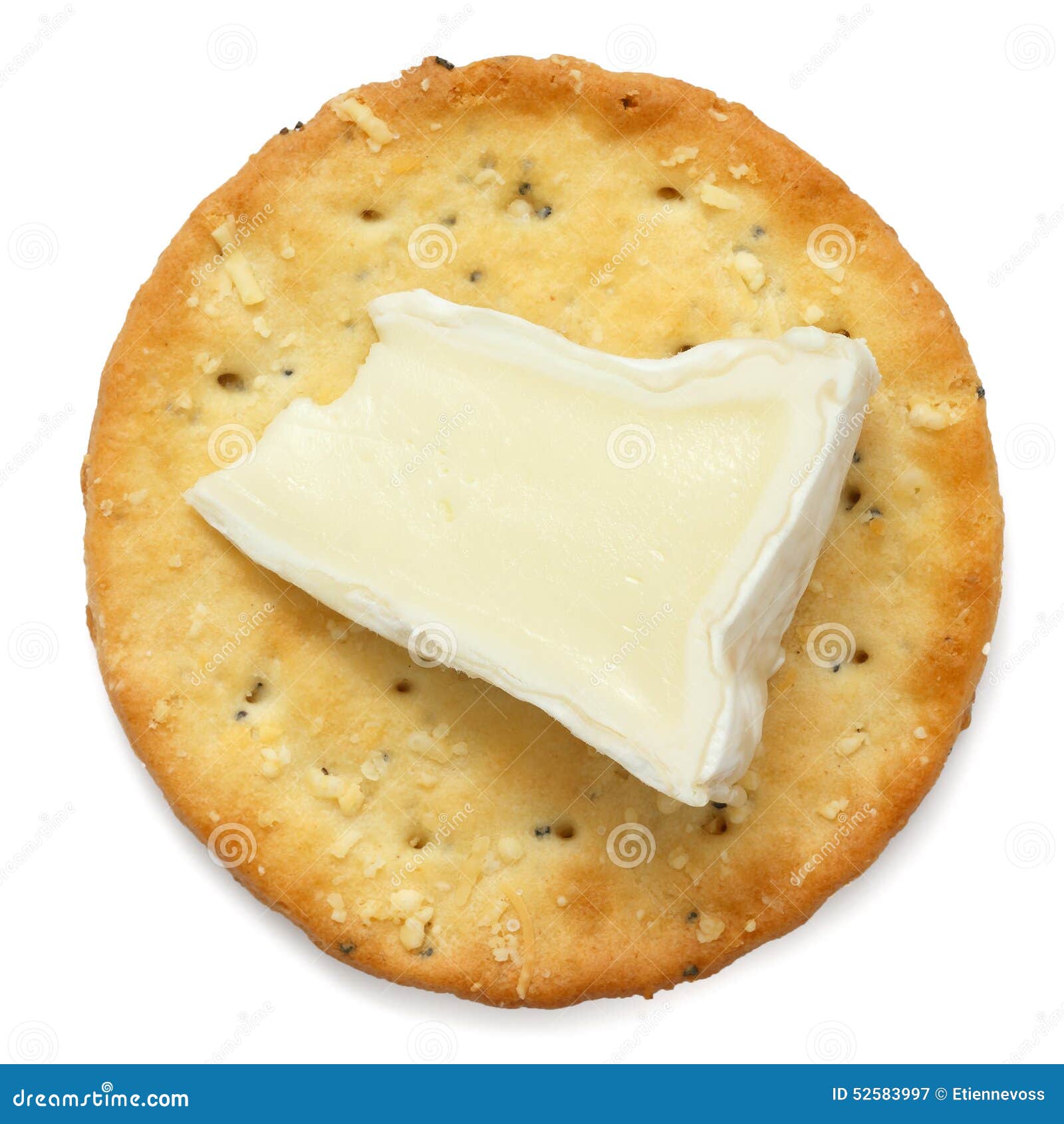 Crispy Round Cheese Cracker from Above. Stock Image Image of ripe