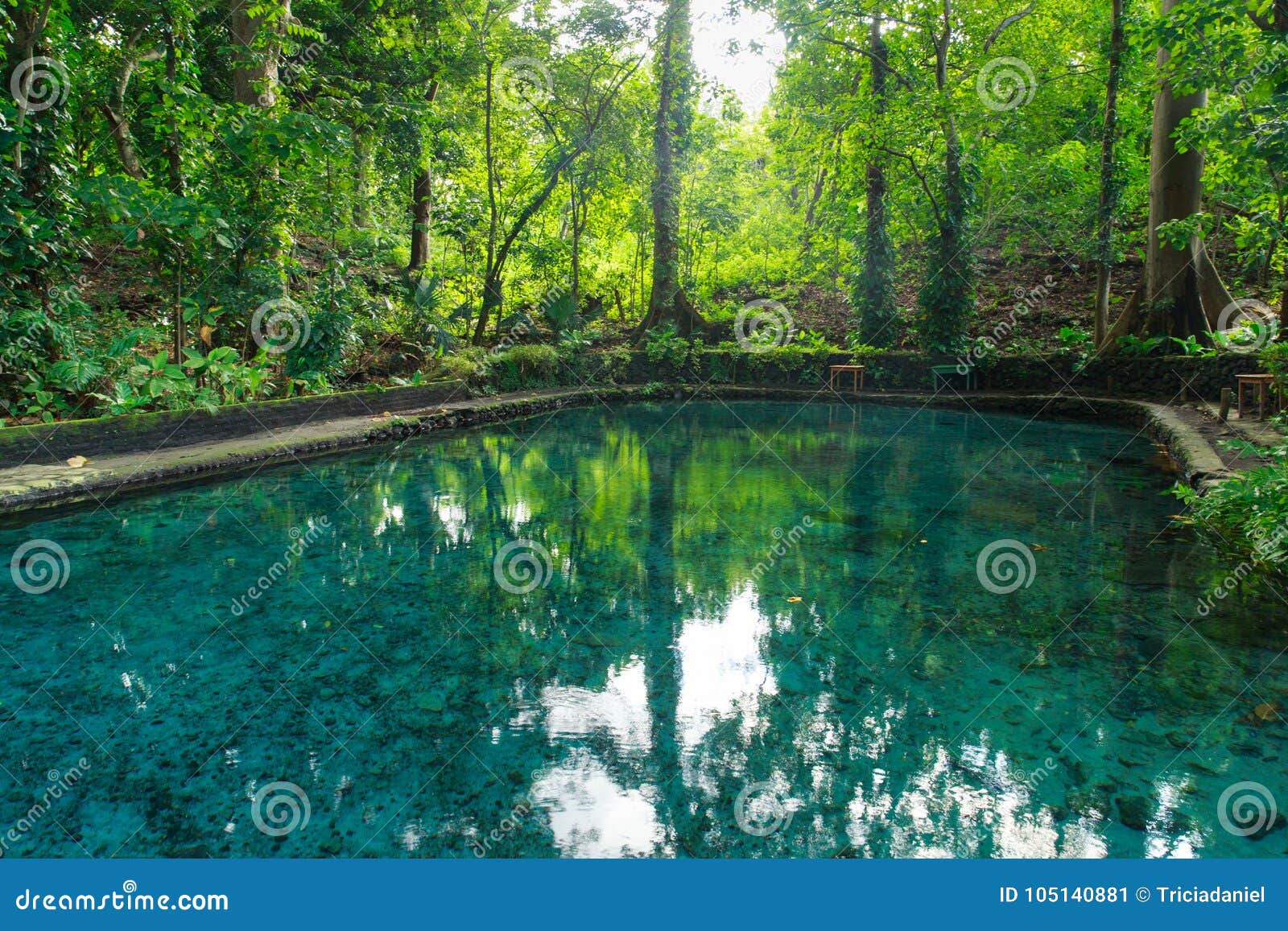 il ojo de aua, ometepe island, nicaragua