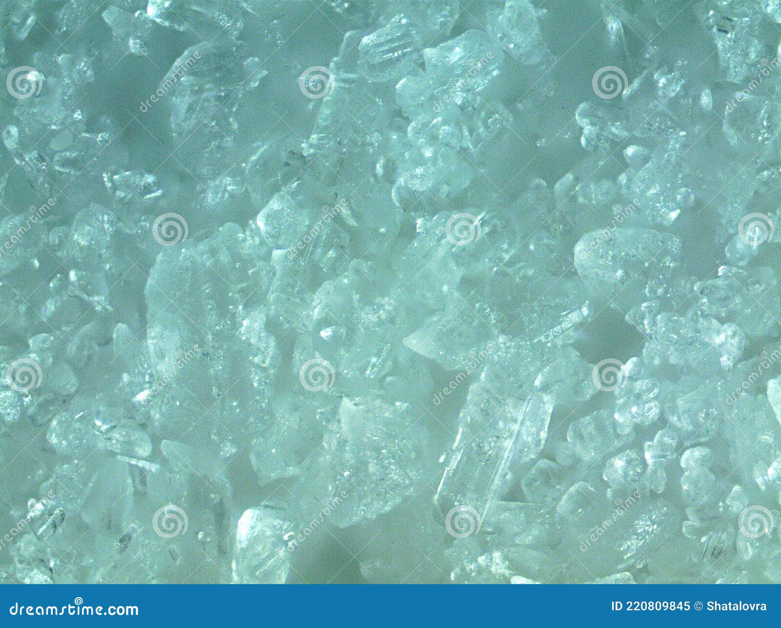 Cristalli Di Soda Da Da Cottura Con Ingrandimento Di 160 X . Immagine Stock  - Immagine di cristalli, tessile: 220809845