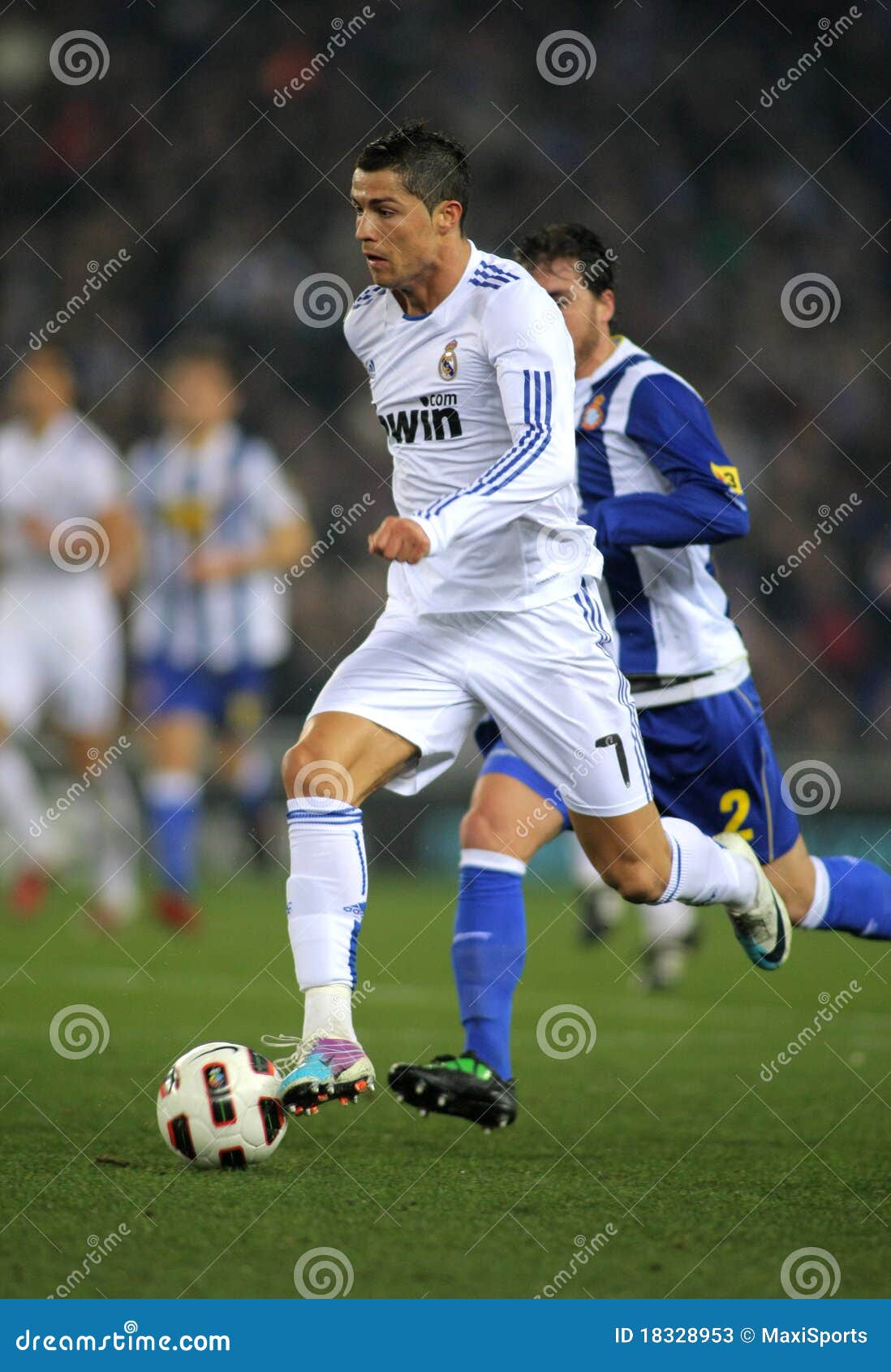 Cristiano Ronaldo De Real Madrid Foto De Stock Editorial Imagem