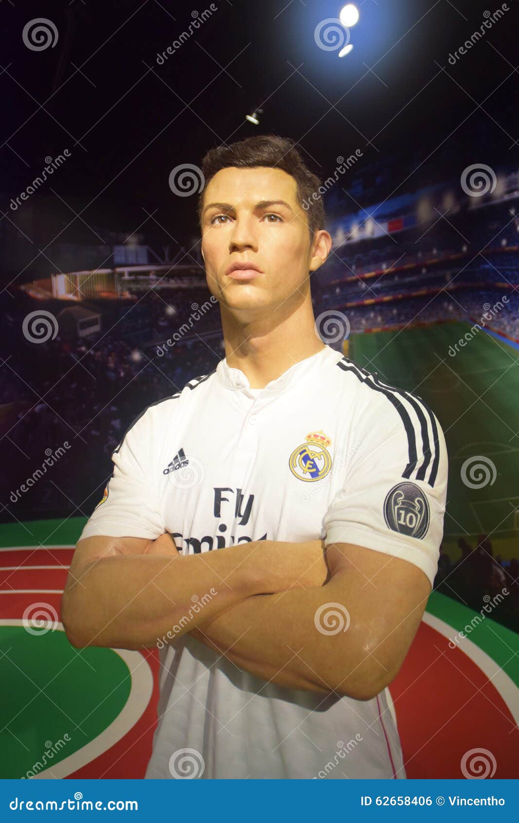 CRISTIANO RONALDO REAL MADRID Redactionele Foto Afbeelding 62658406