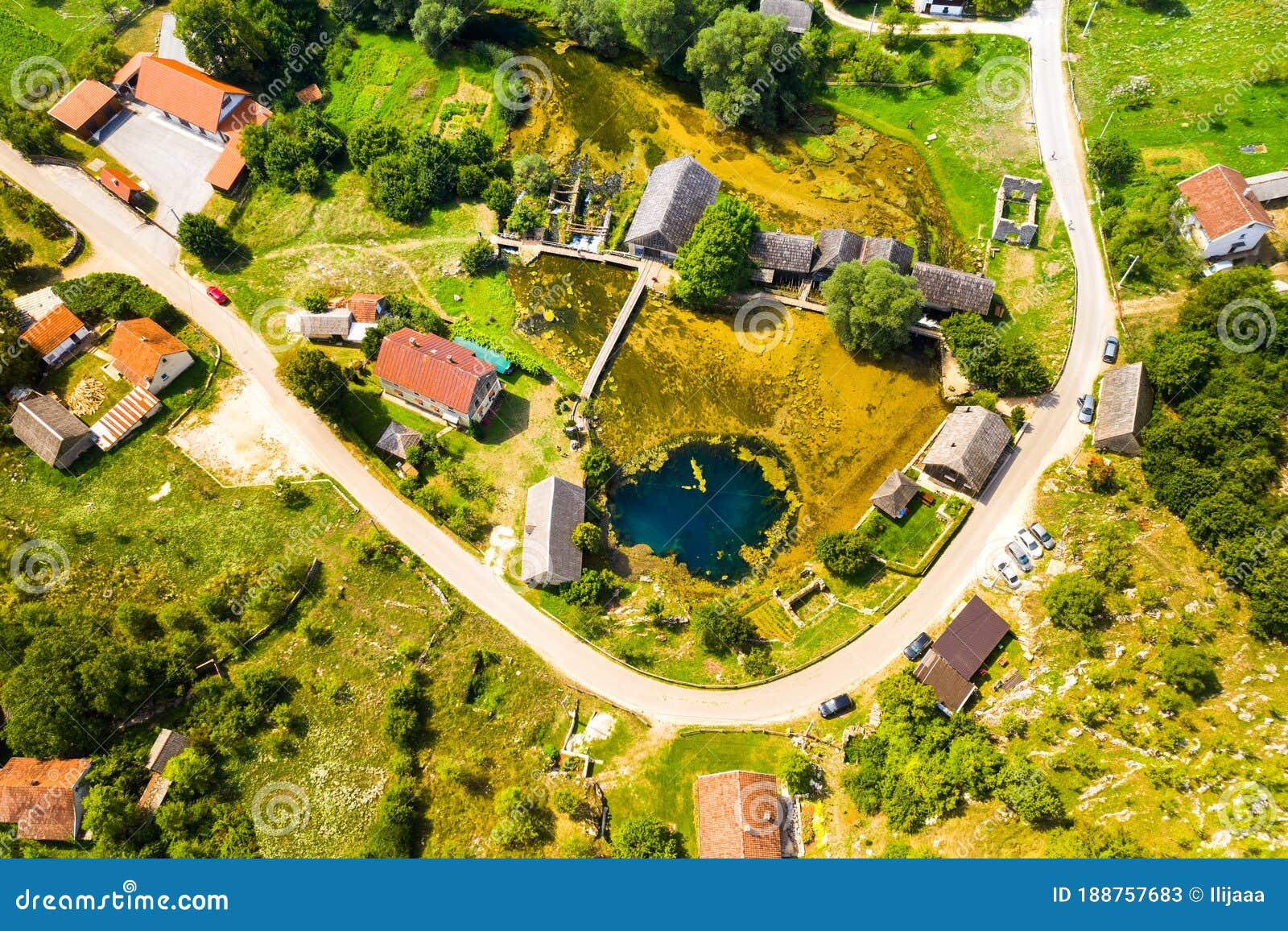 croatia, region of lika, majerovo vrilo river source