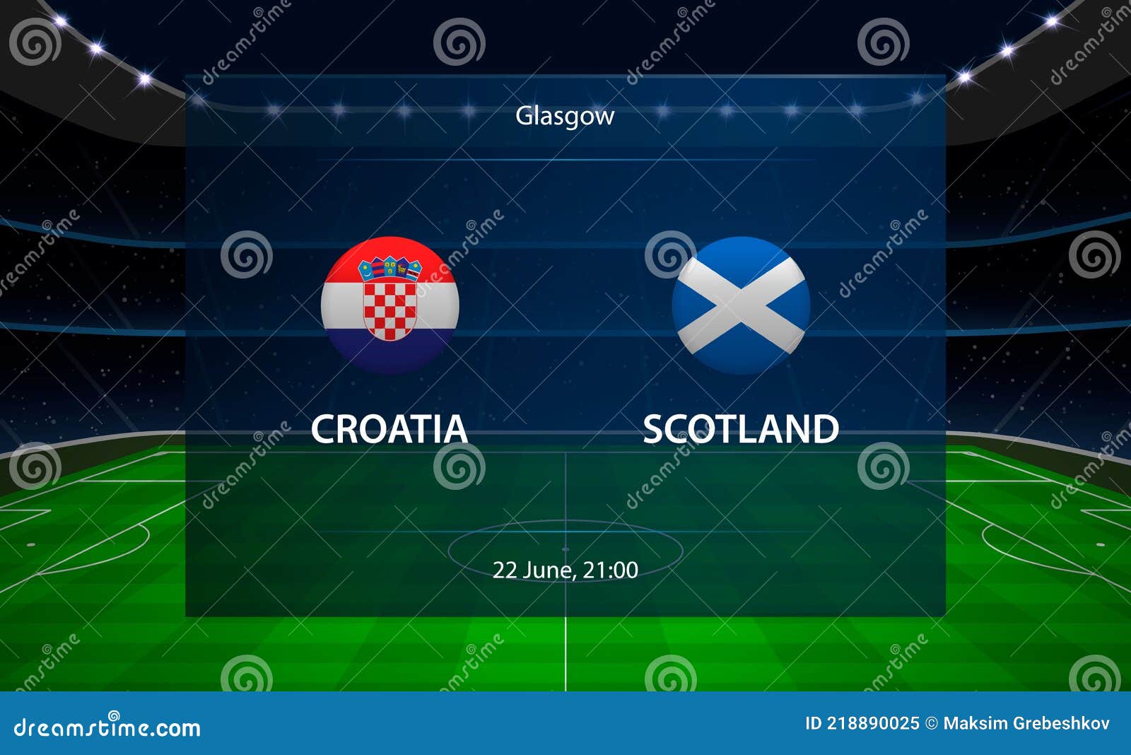 Croatia vs scotland