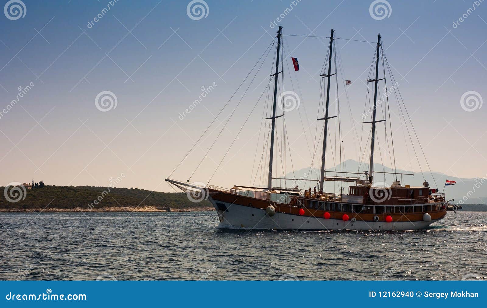 Croatian yacht stock photo. Image of recreation, marina 12162940