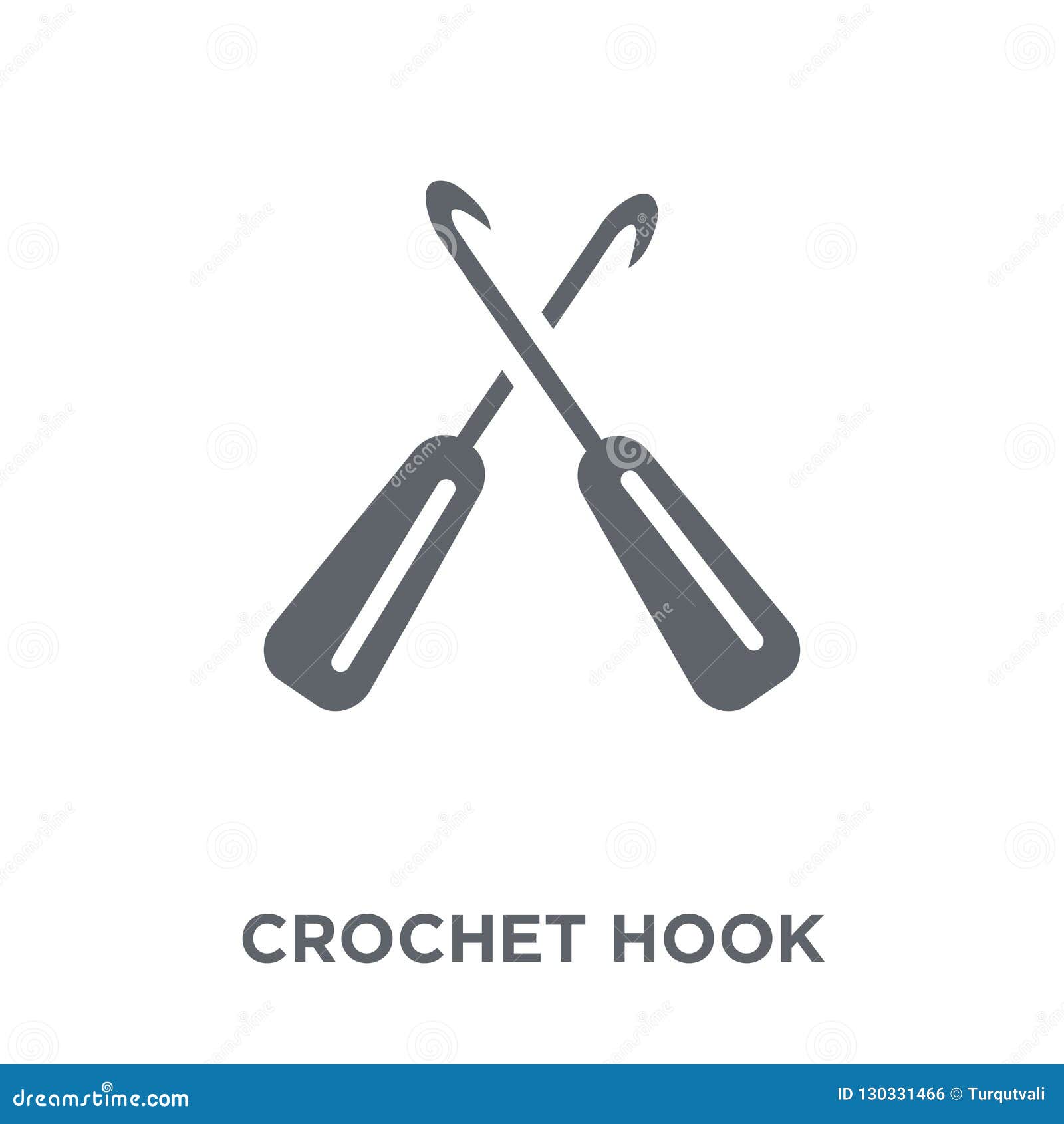 Crochet Hook Icon from Sew Collection. Stock Vector Illustration of socks, scarf 130331466