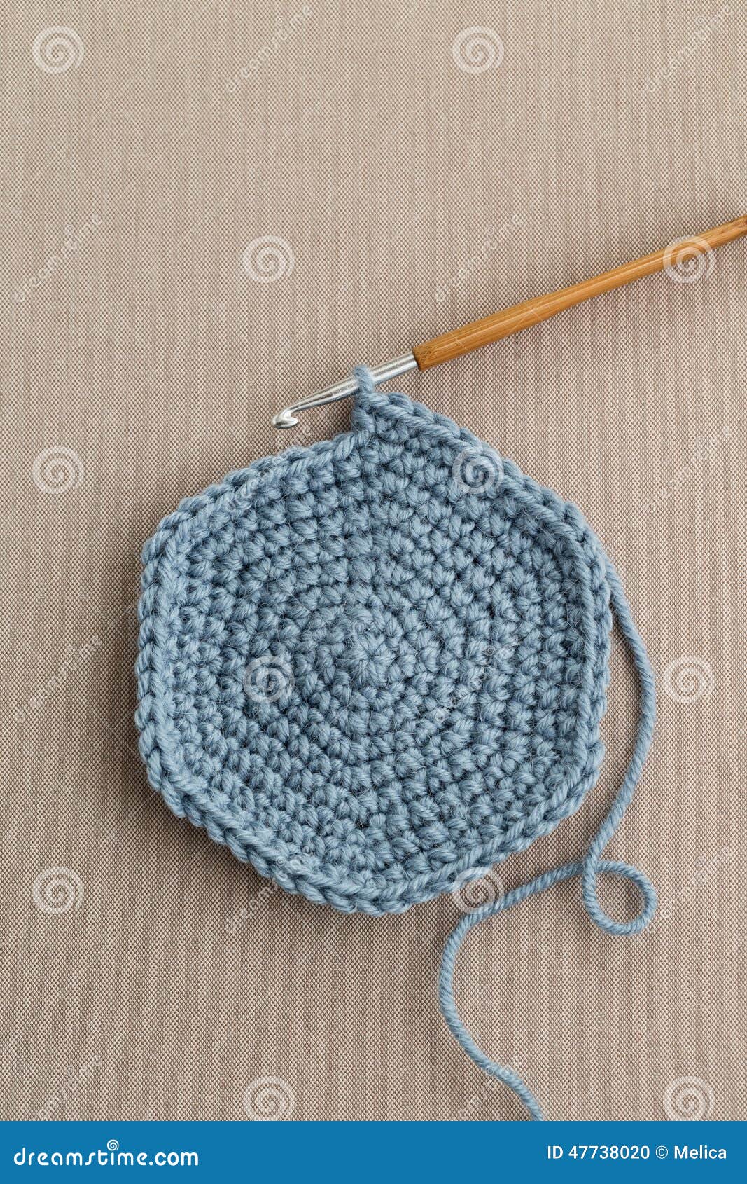 Crochet Hook and Wool stock photo. Image of crochet, chains 47738020