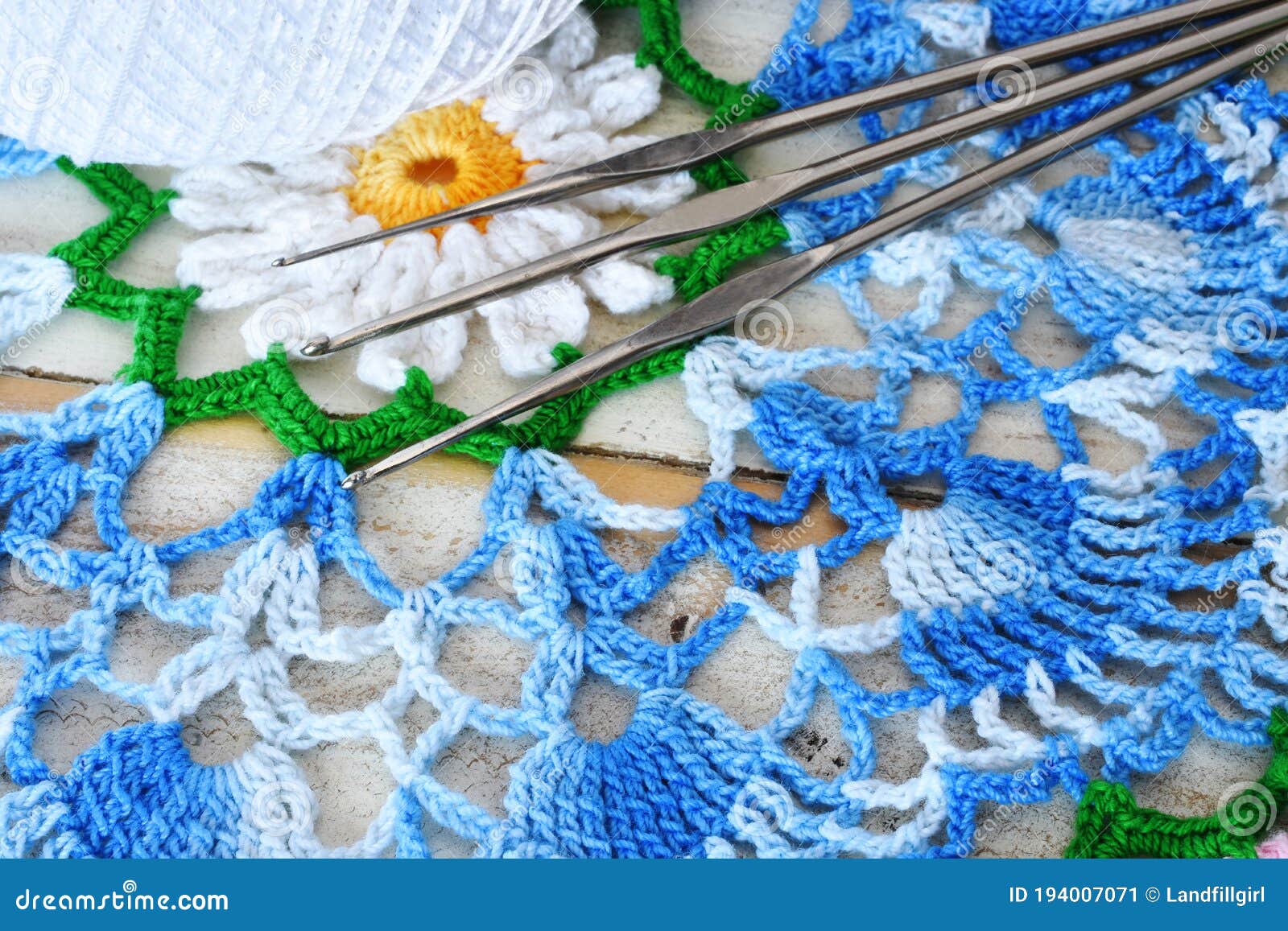 Crochet Hooks Stock Image 4484893