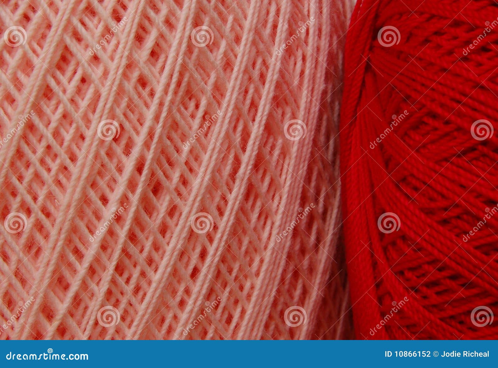 Crochet Thread Valentines Colors Stock Photo Image of pale, yarn 10866152