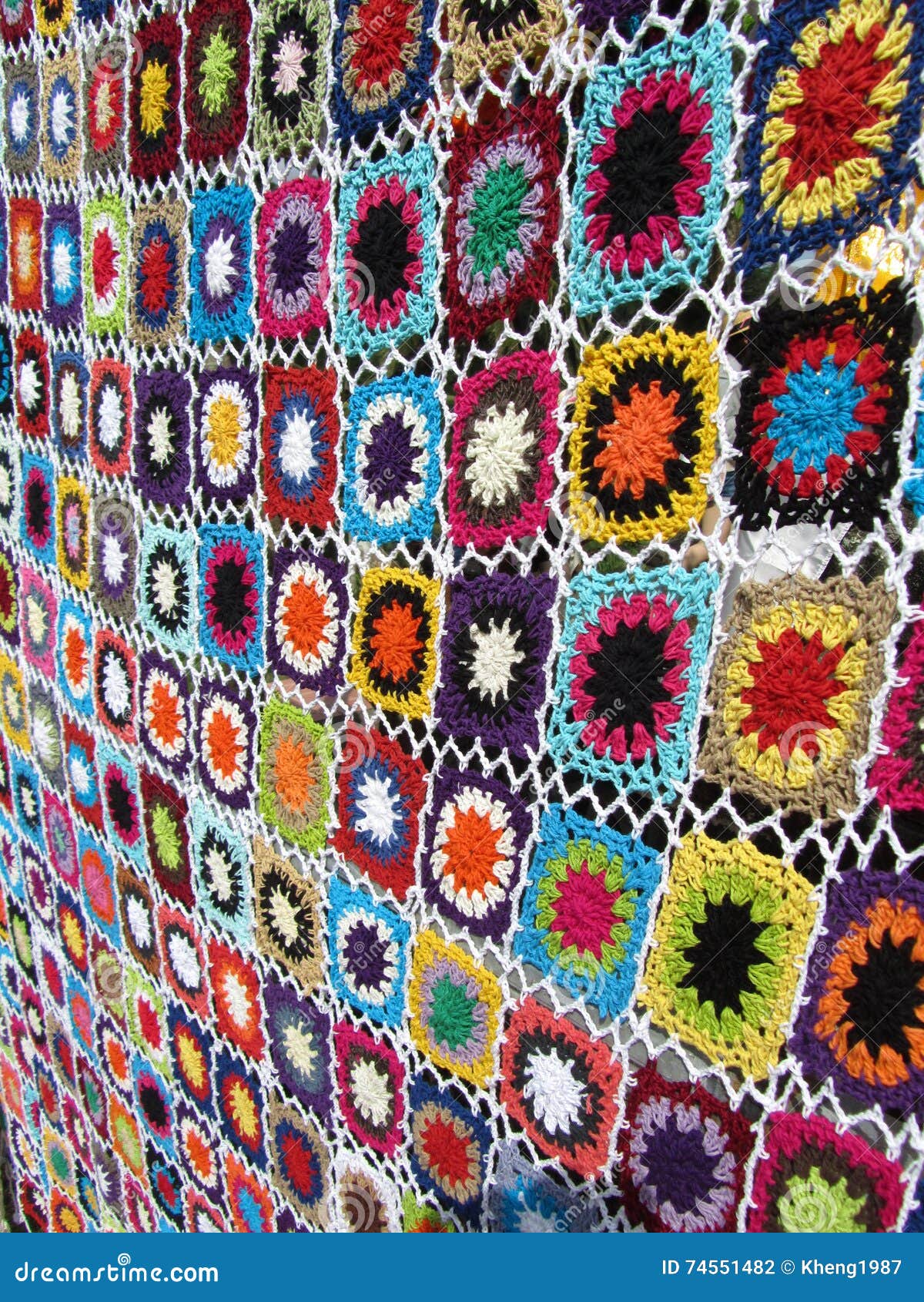 Crocheted Blanket Stock Photo Image Of Crochet