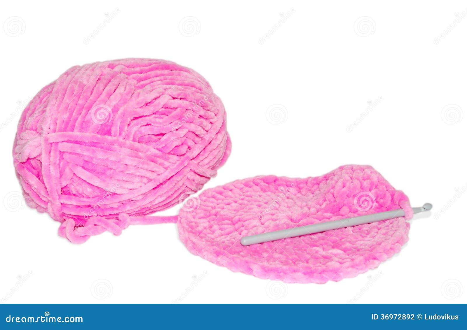 Crocheted, of wool stock photo. Image of wool, object 36972892