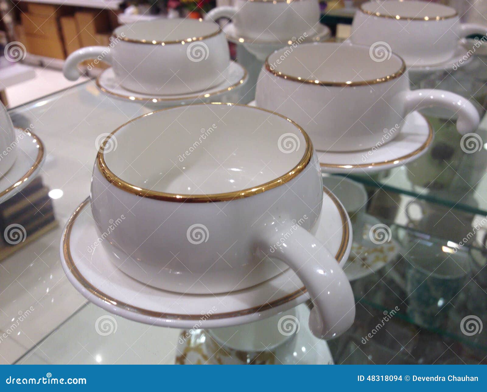 Crockery design stock photo. Image of porcelain, design 48318094
