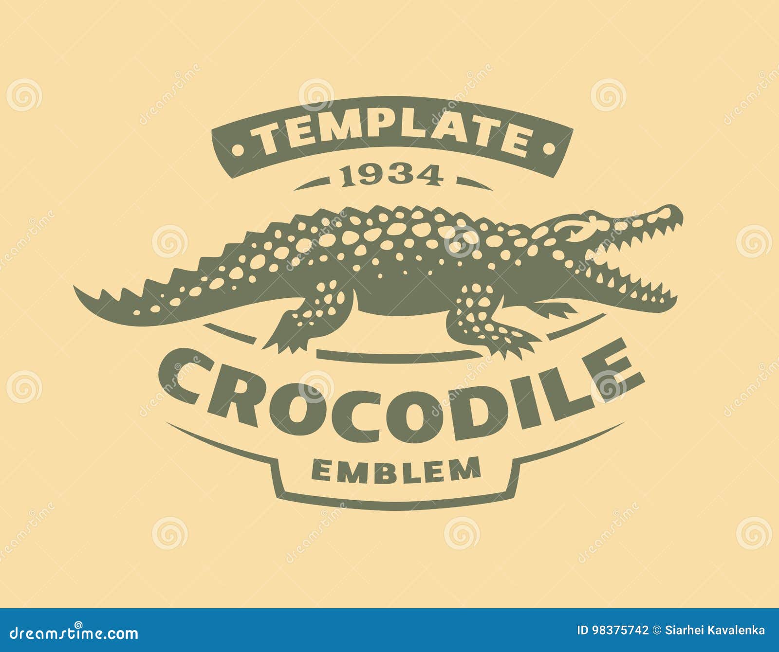 Crocodile Logo Stock Illustrations – 4,516 Crocodile Logo Stock  Illustrations, Vectors & Clipart - Dreamstime