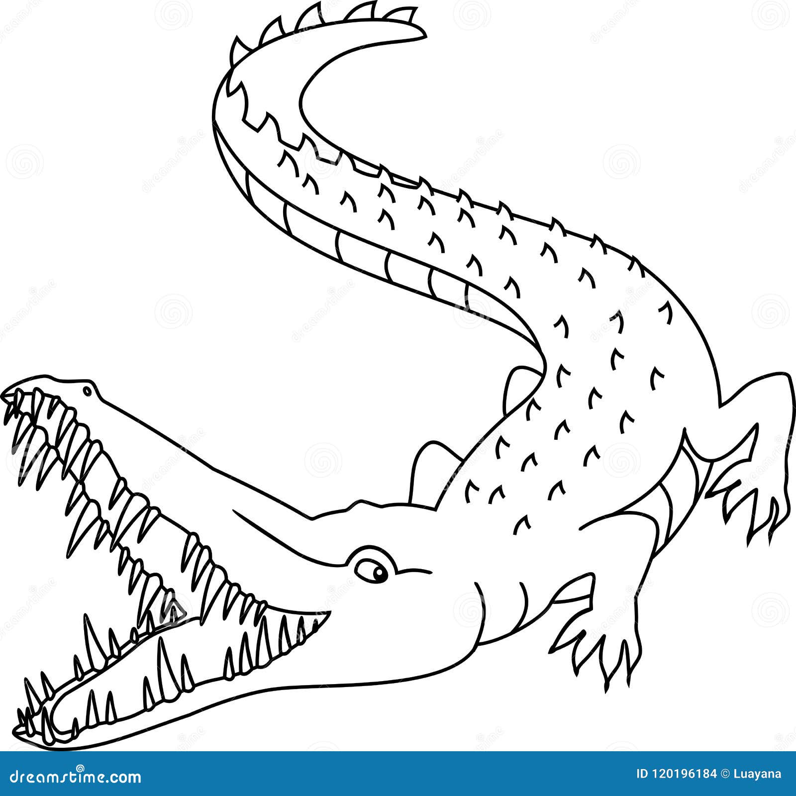 mouth coloring page