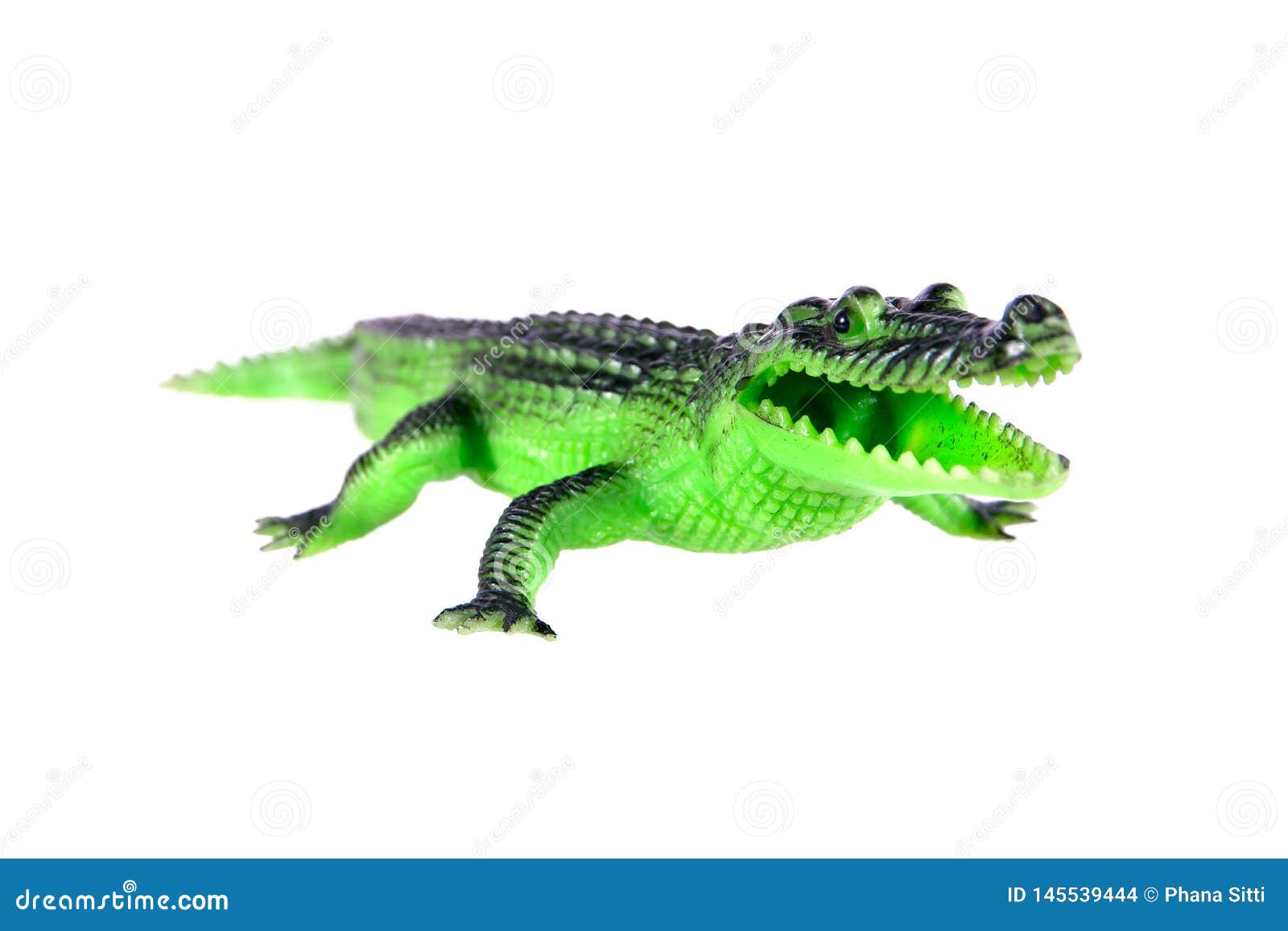 plastic crocodile