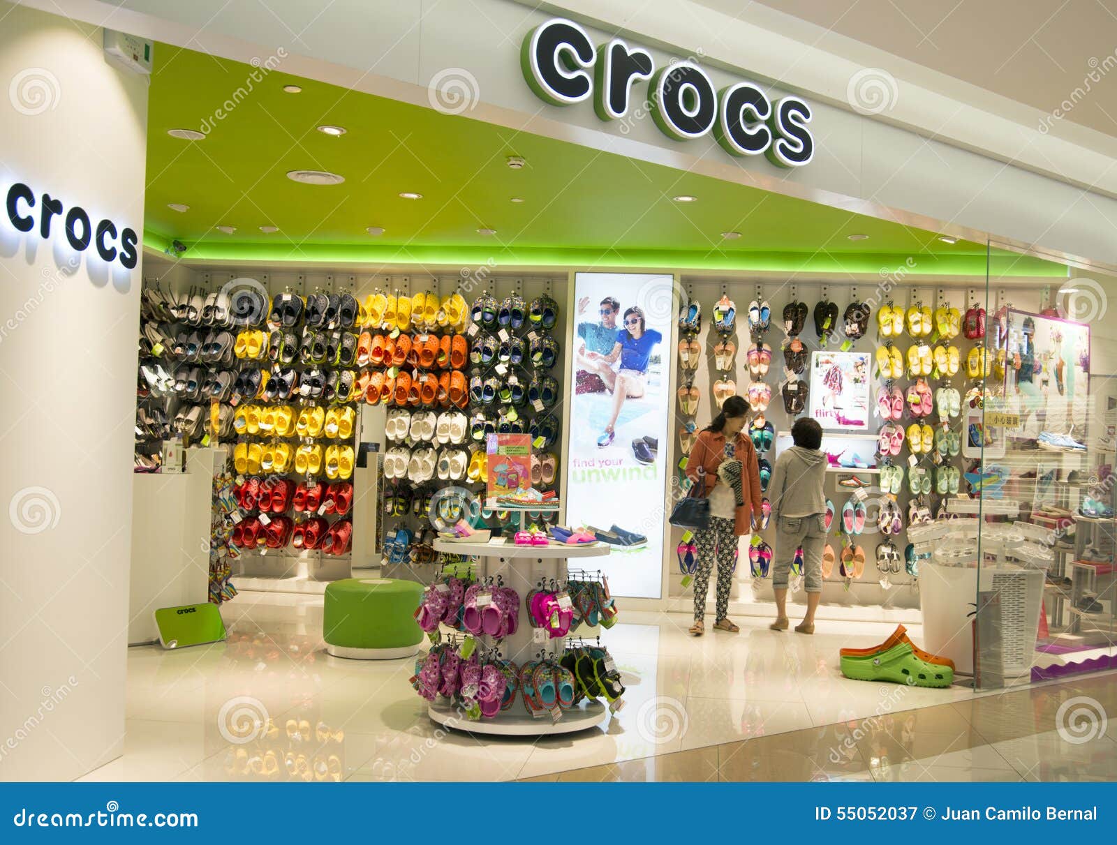 Crocs Store Inside A Shopping Mall In