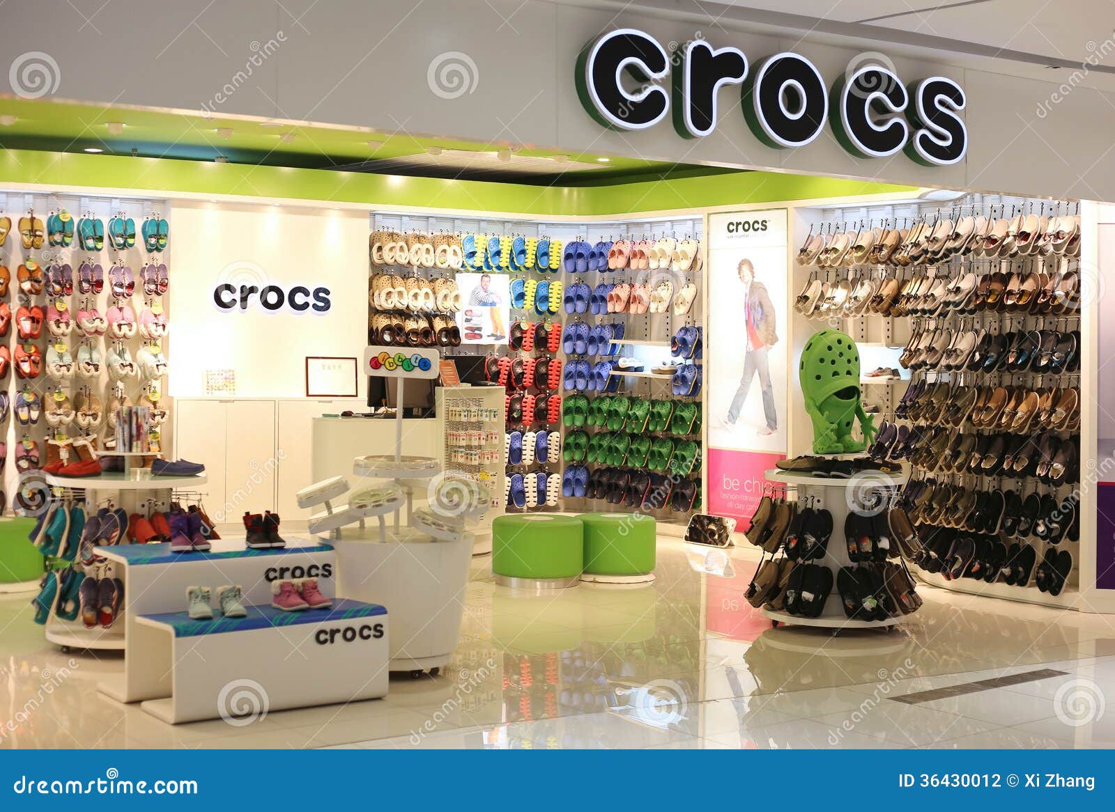 Crocs Store editorial photography