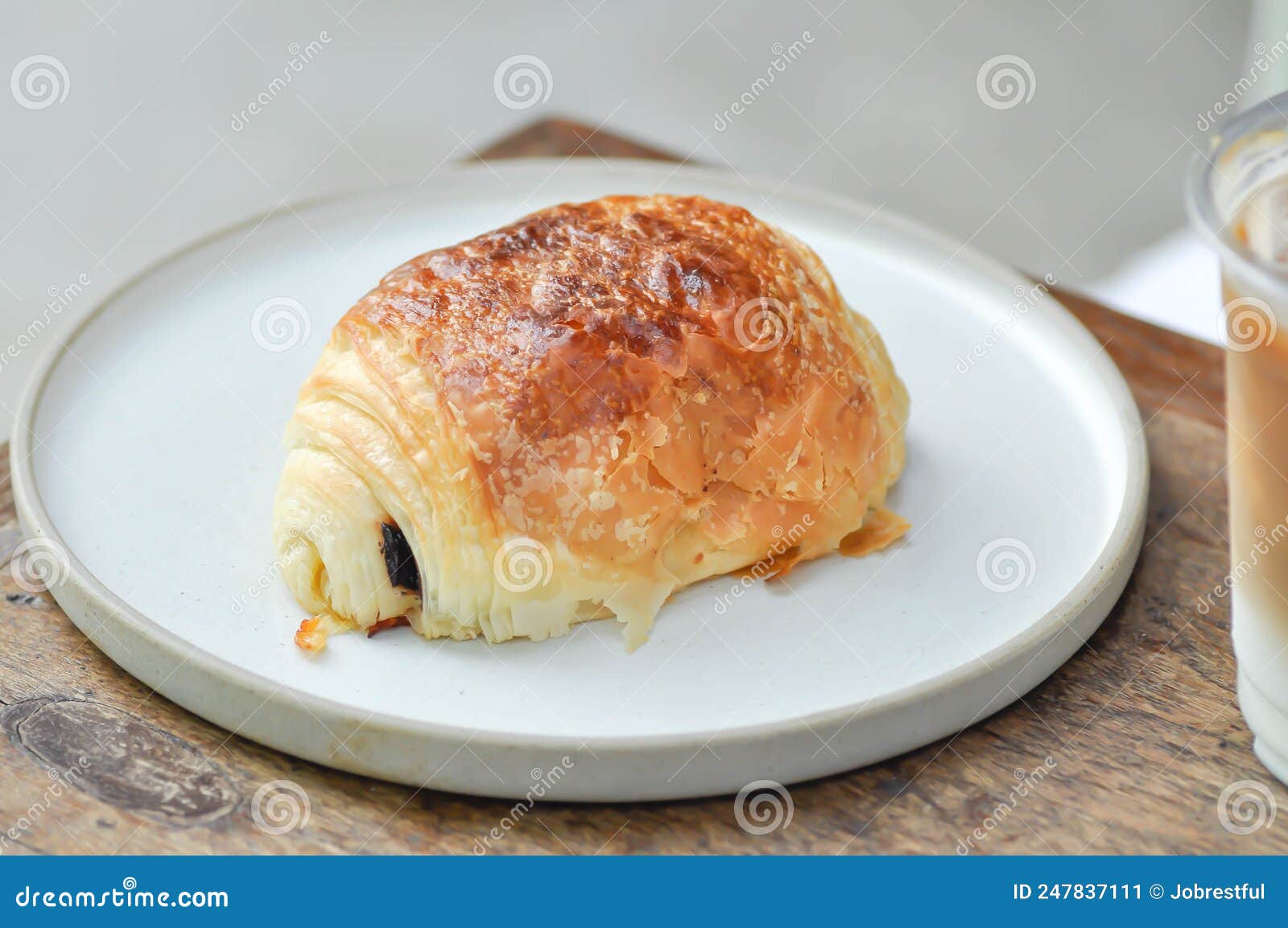 Croissant ,French Croissant or Chocolate Croissant or French Bread