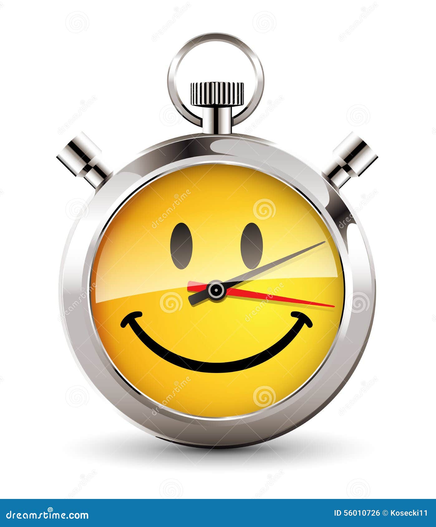 Cronómetro - hora feliz ilustración del vector. Ilustración de mano -  56010726, image size:1398x1690
