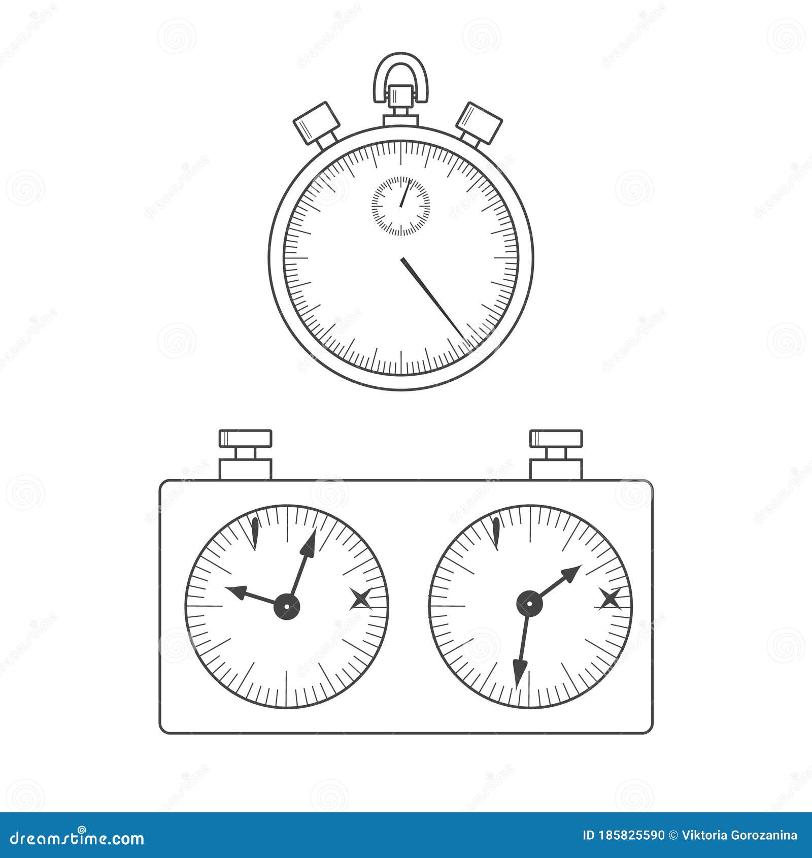 Relógio de xadrez - ícones de hora e data grátis