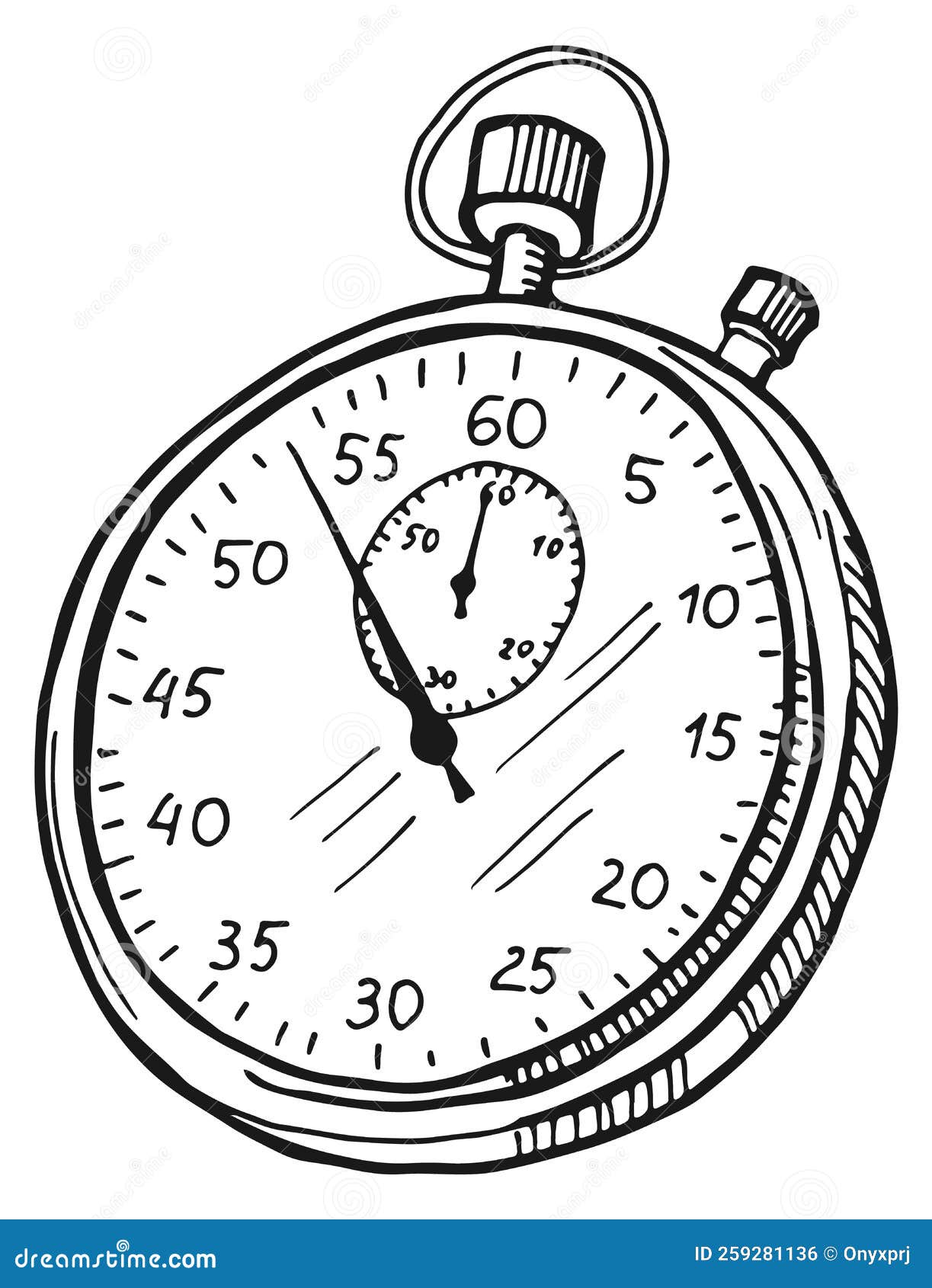 Icona del cronometro sportivo illustrazione vettoriale