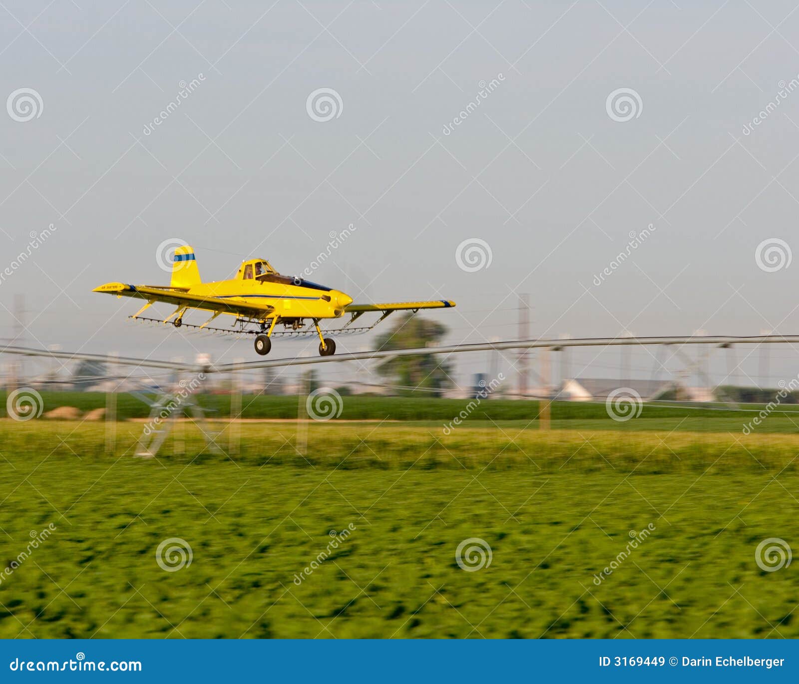 Crop Duster stock image. Image of crop, agricultural, spray 3169449