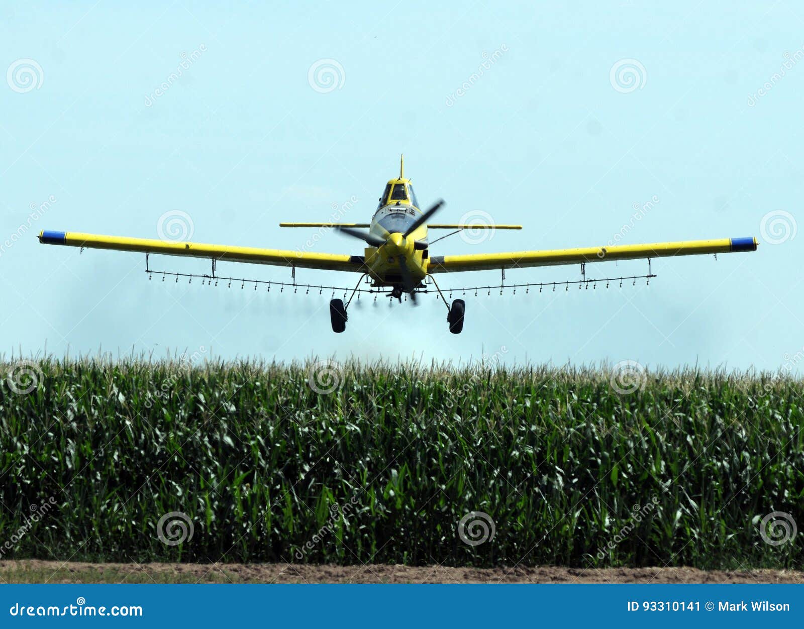 Crop duster stock image. Image of farming, crop, sprays 93310141