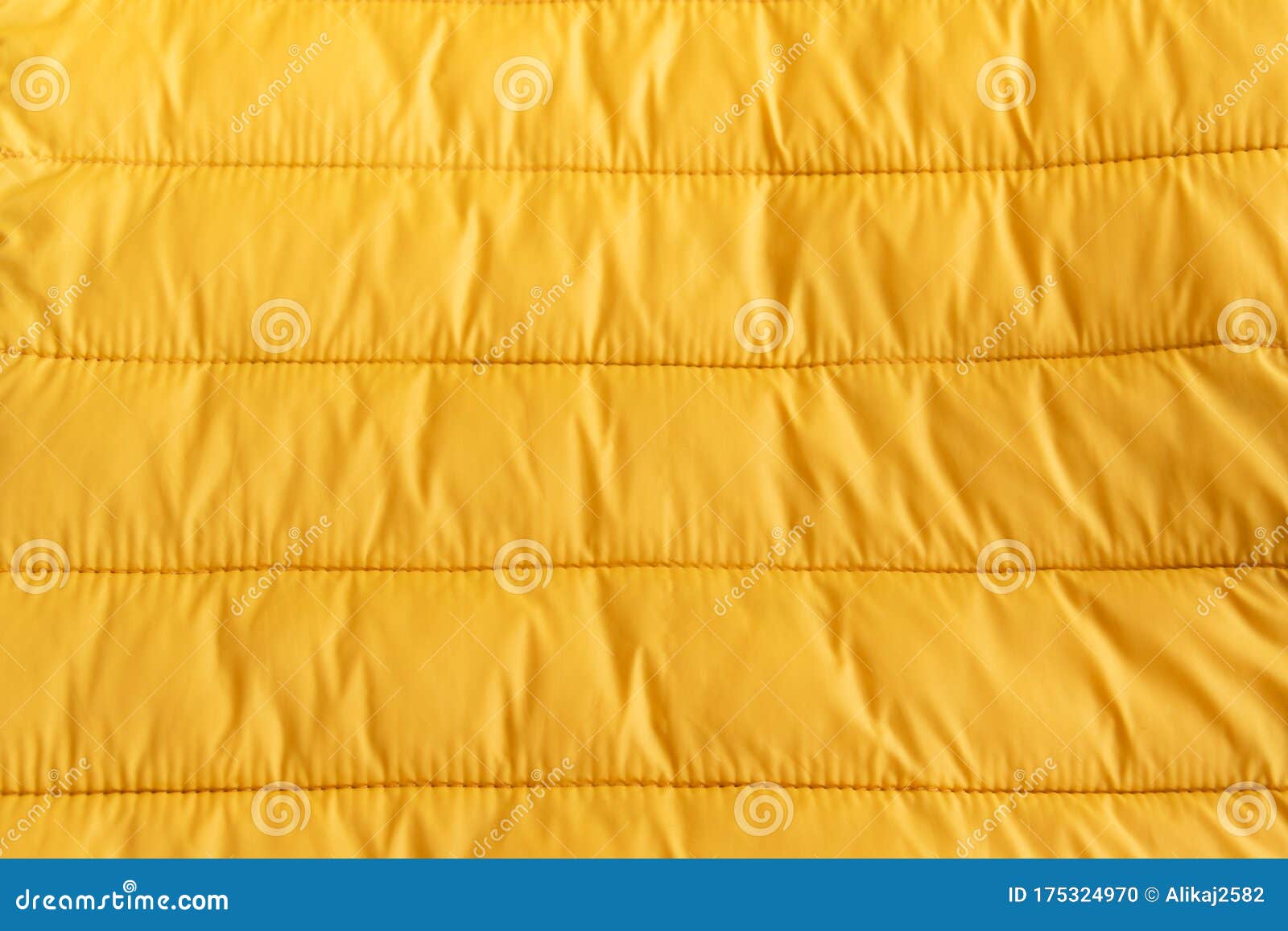 Crop View of Yellow Down Jacket Stock Photo - Image of retail ...