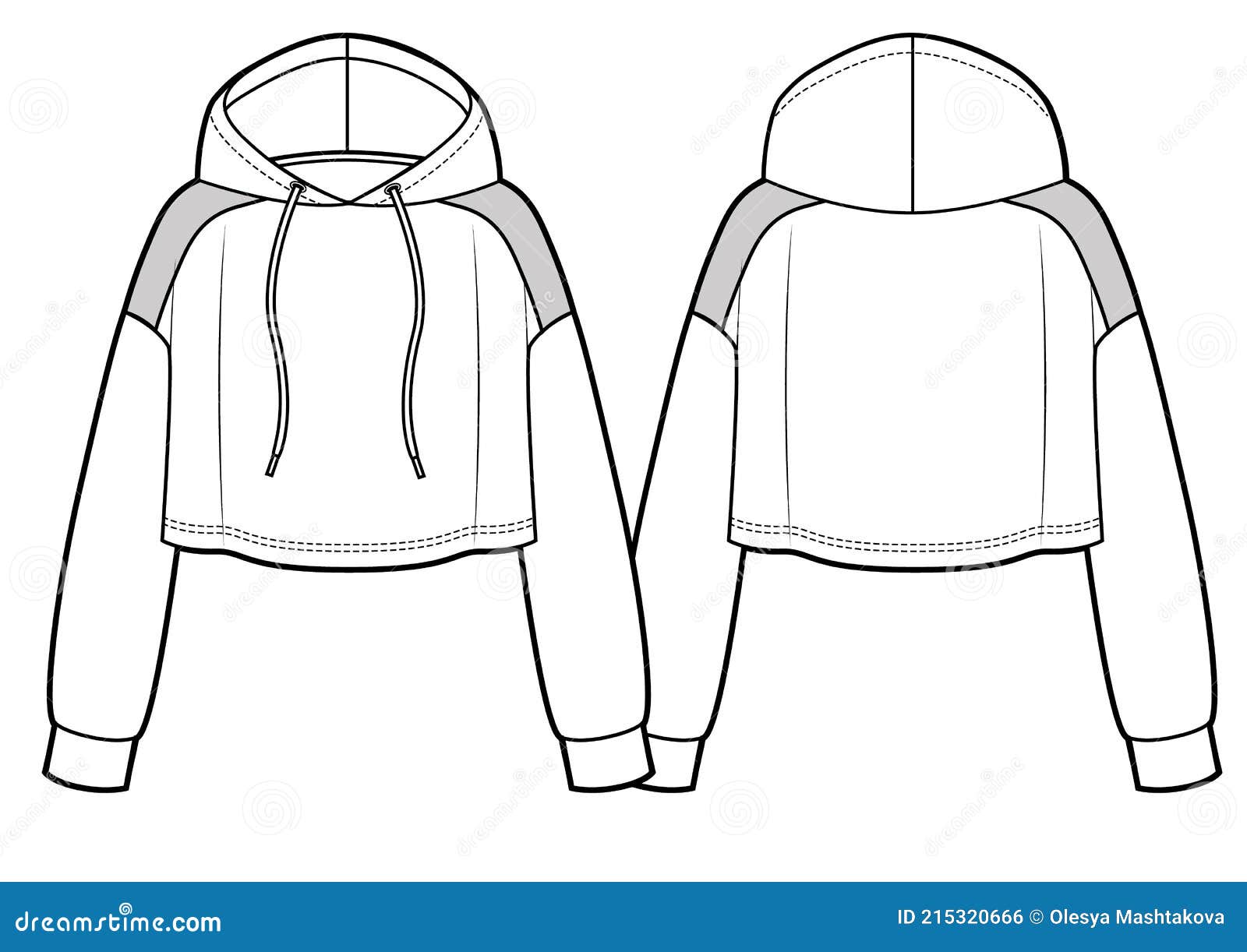 Round neck Long sleeve Sweatshirt overall fashion Flat Sketches technical  drawing vector template For men's. Apparel dress design mockup CAD  illustration. Sweater fashion design isolated on Grey. 6558266 Vector Art  at Vecteezy
