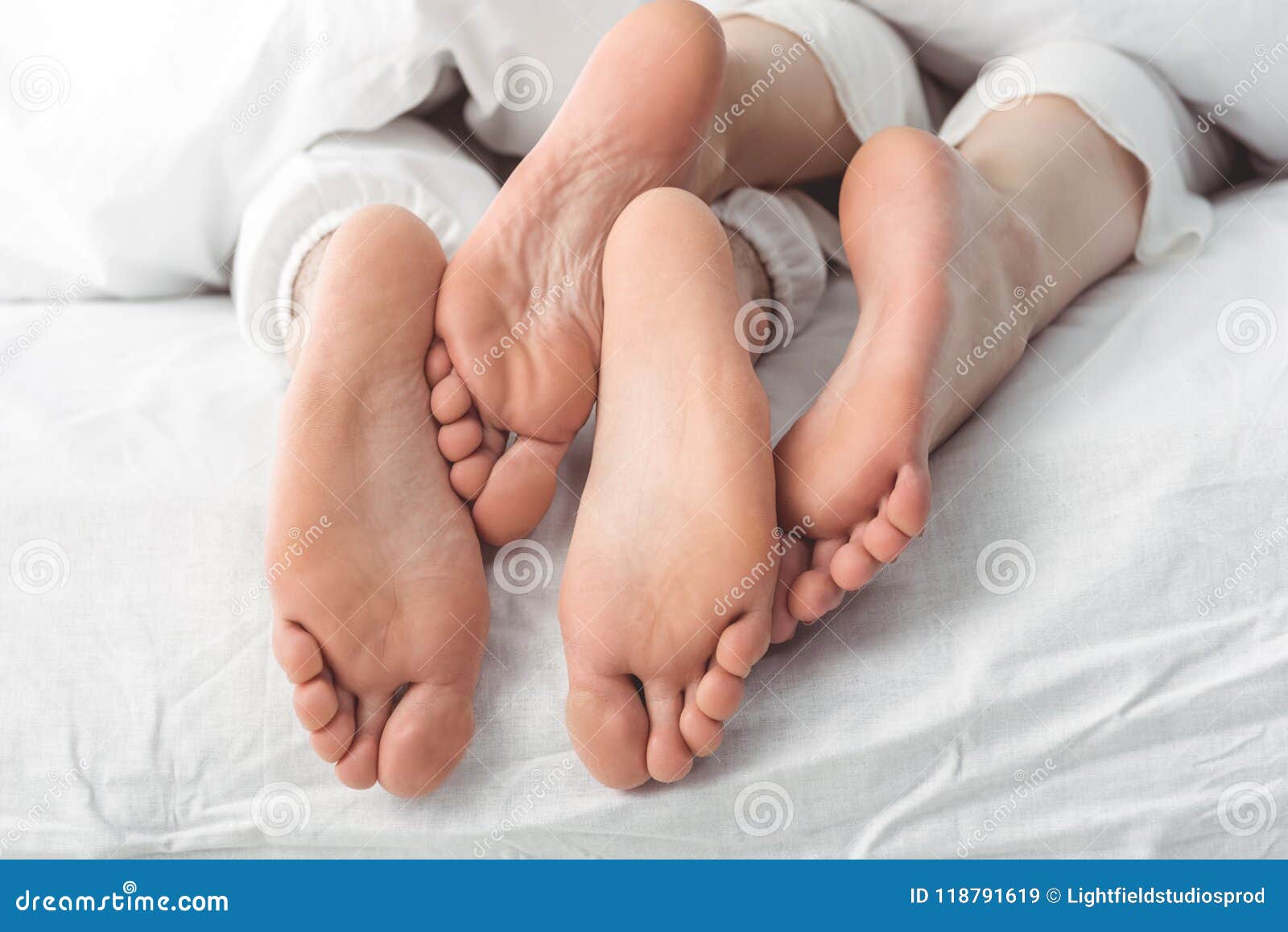 Feet Stock Image Image Of Young Resting Couple Together 118791619