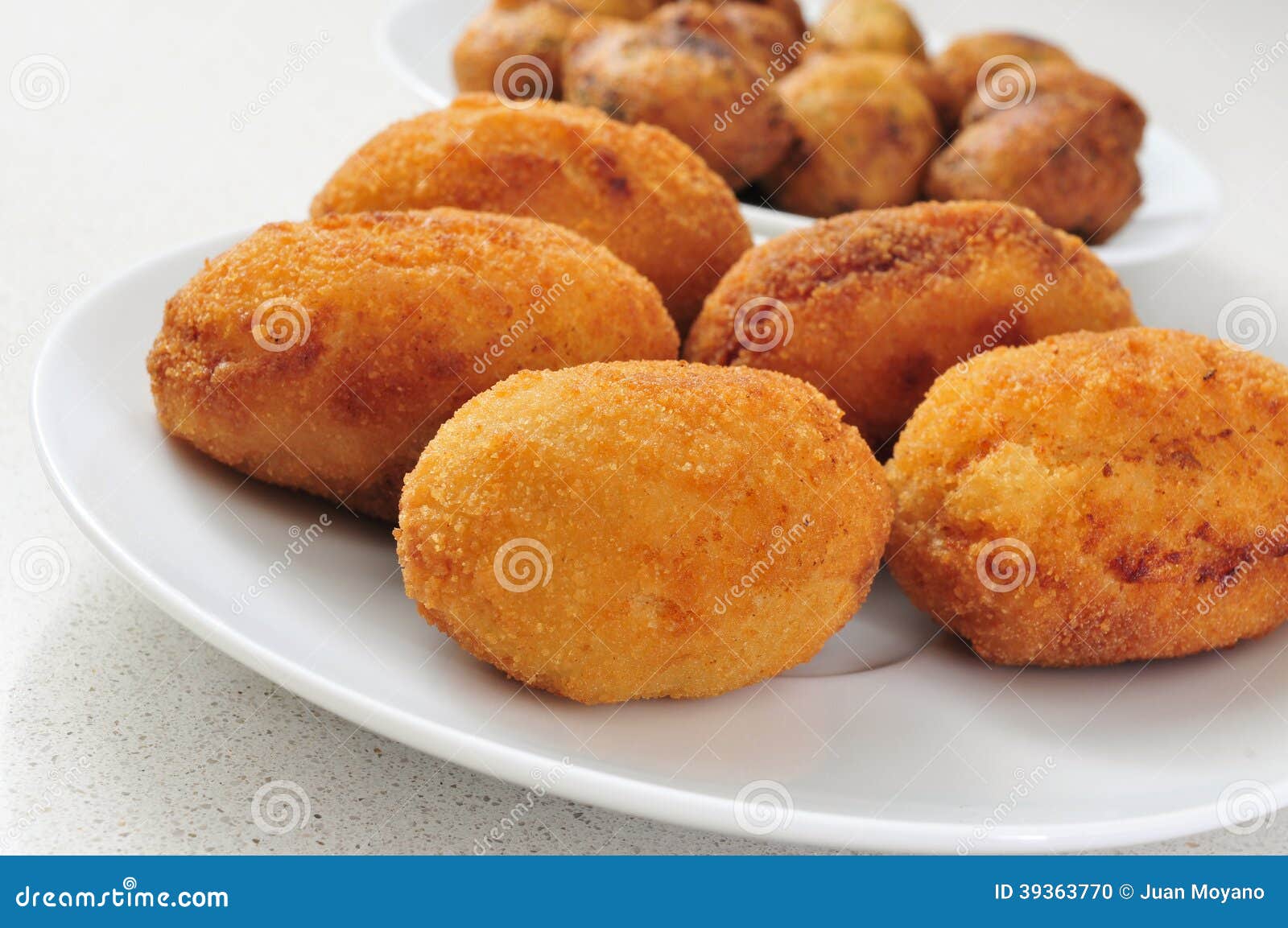 Croquetas, Spanish Croquettes Stock Photo Image of nutritious