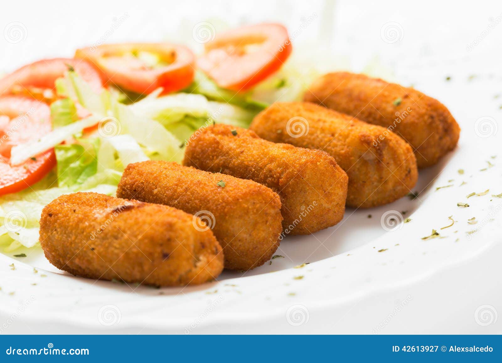 Croquettes stock image. Image of snack, croquette, appetizer 42613927