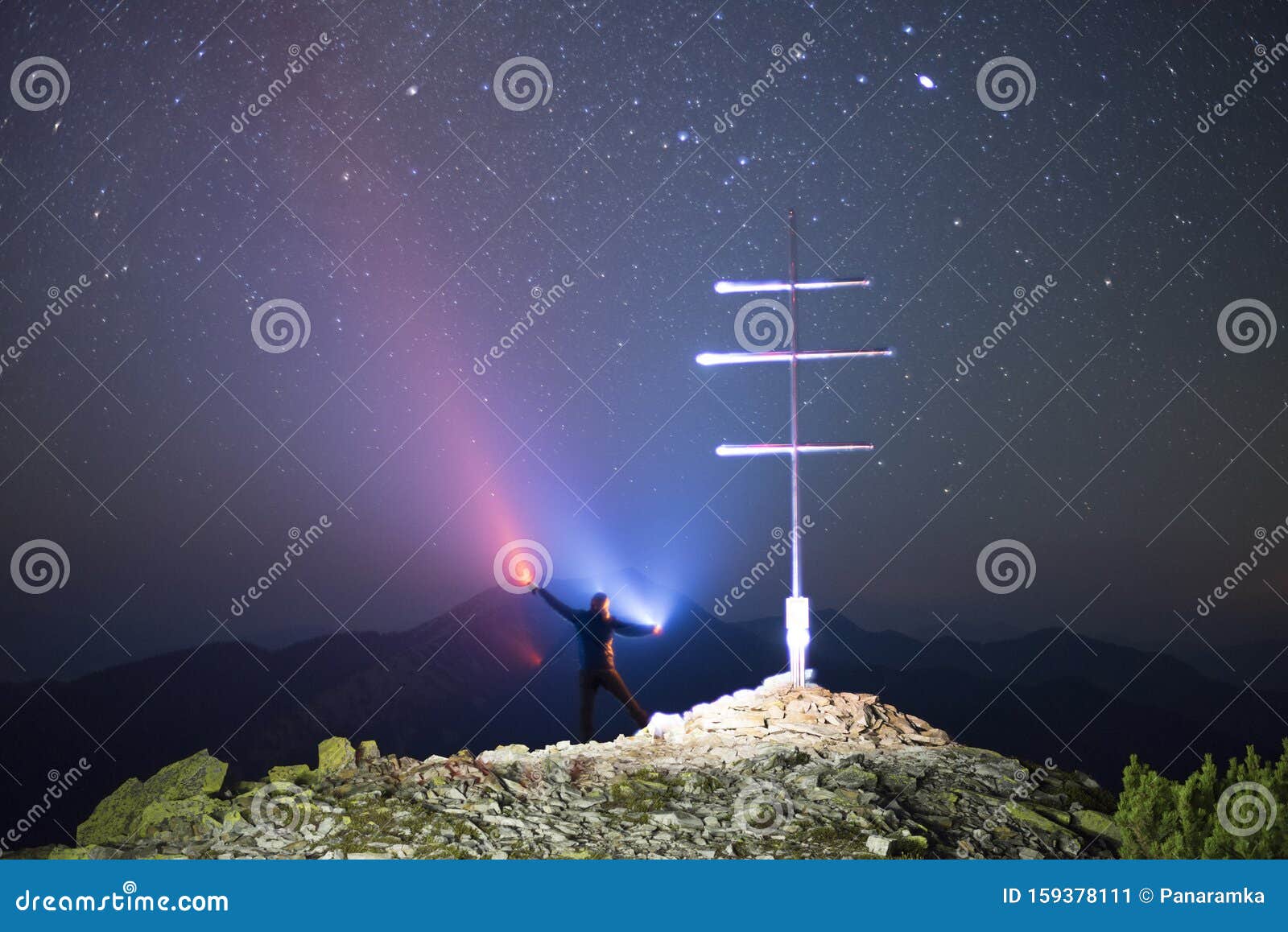Cross On The Background Of The Stars Of The Galaxy Stock Image Image Of Exposure Crucifixion Cross On The Background Of The Stars Of The Galaxy Stock Image Image Of Exposure Crucifixion