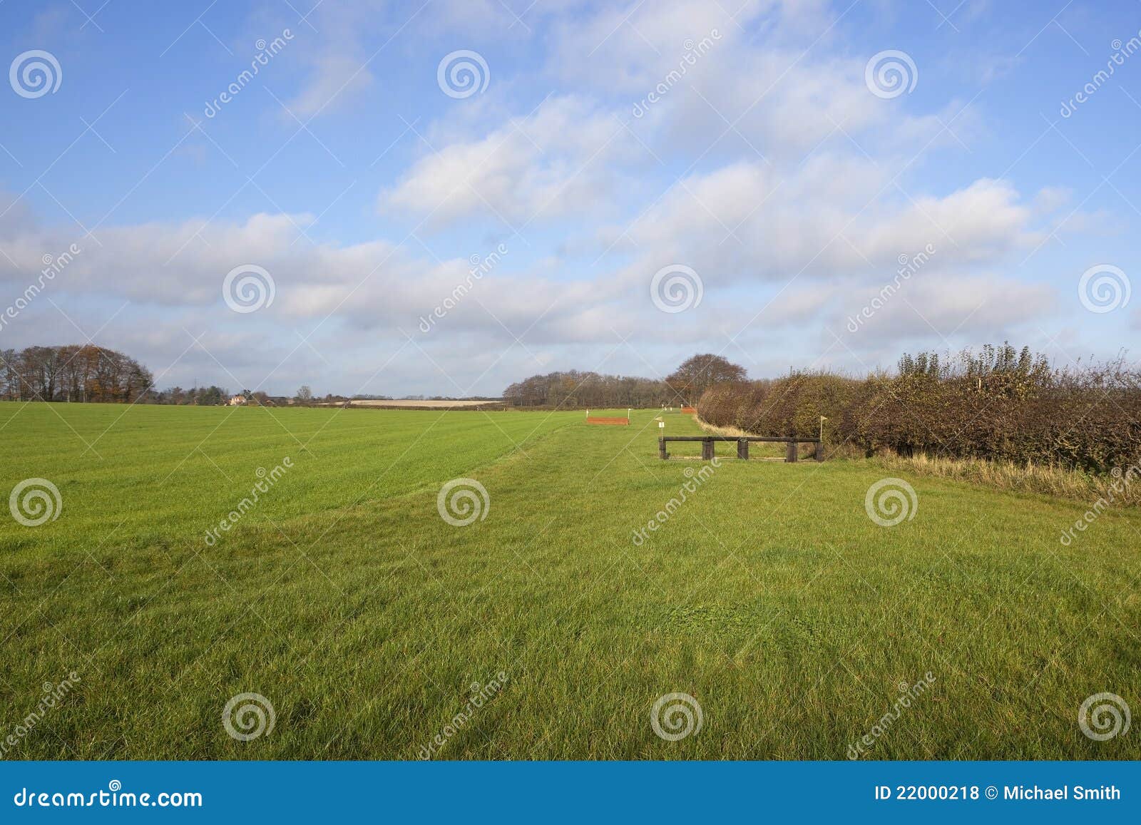 Cross Country Equestrian Course 2 Stock Photo Image of blue, trees