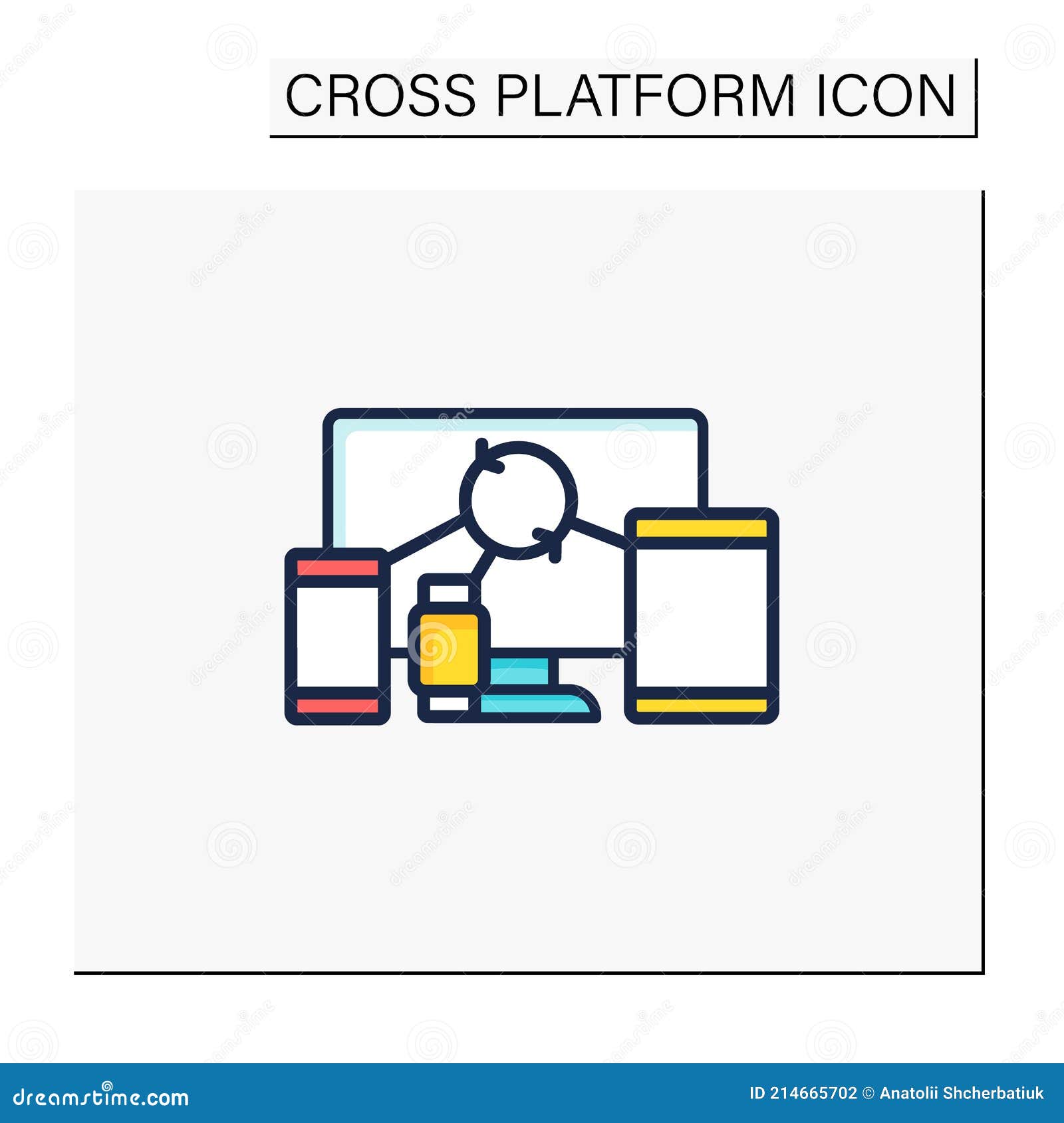 cross device syncing color icon