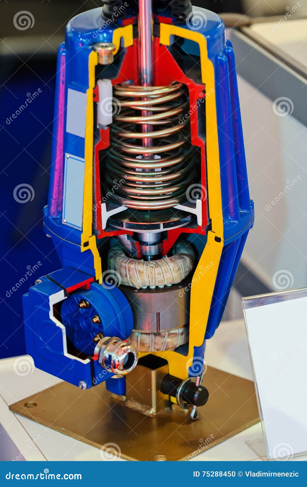 Cross Section of Engine Part Stock Photo Image of composites, detail 75288450