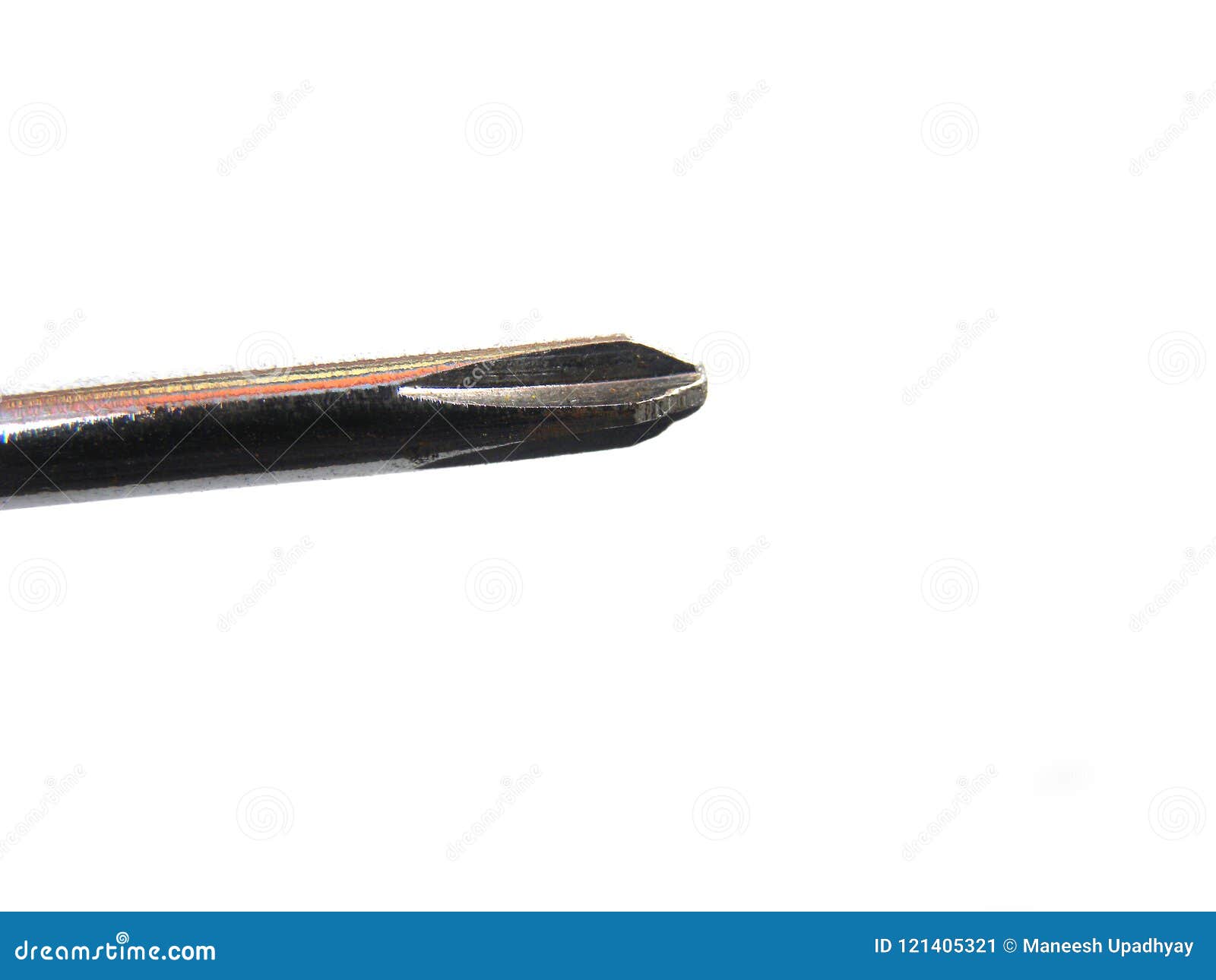 Cross shape screwdriver stock image. Image of double 121405321